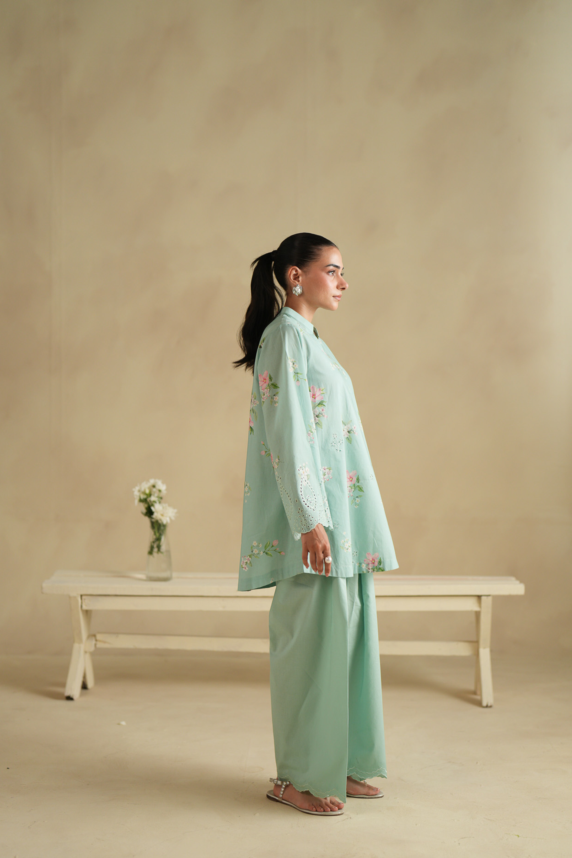 Odette Embroidered Co-ord Set