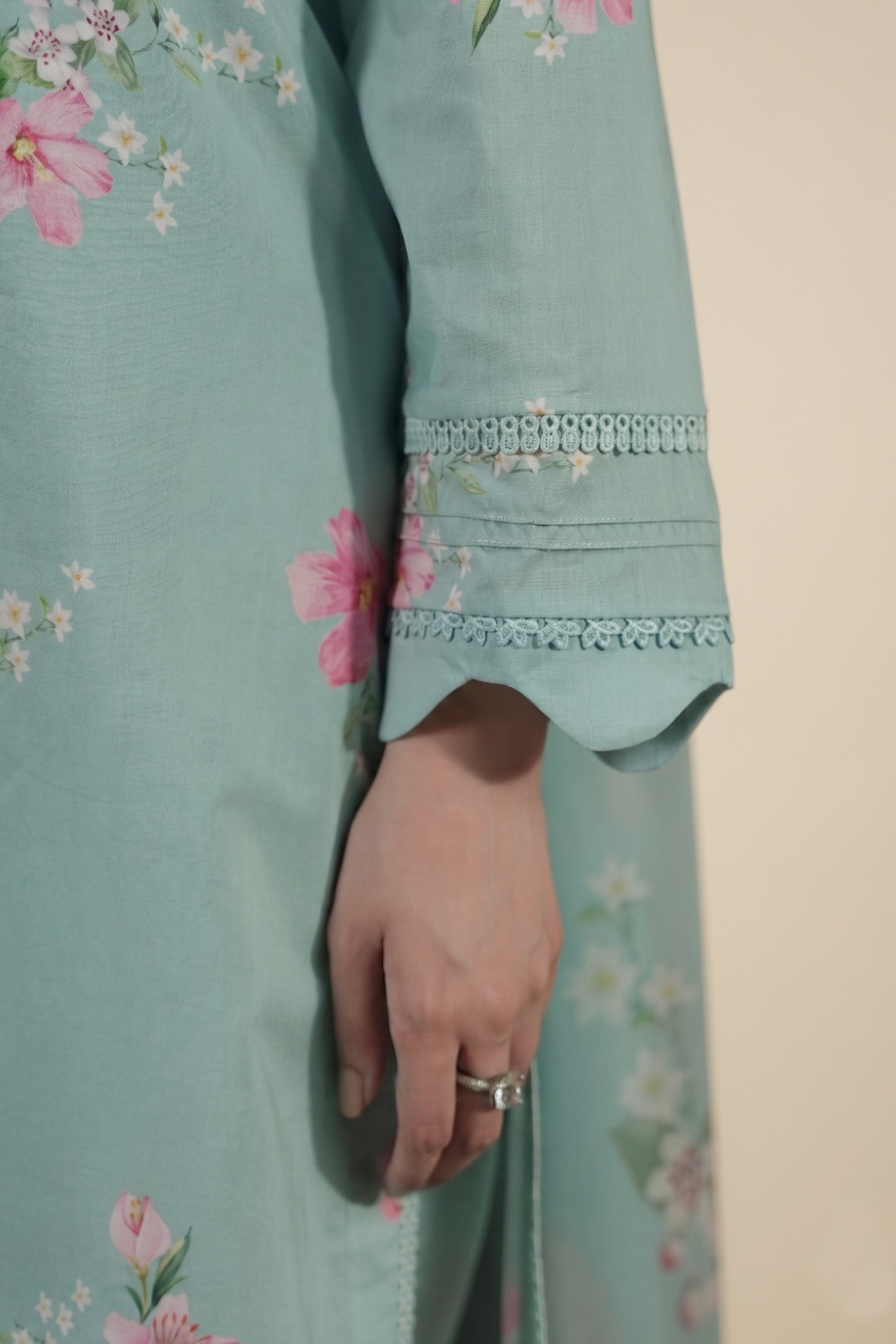 Odette - Printed Lawn Suit