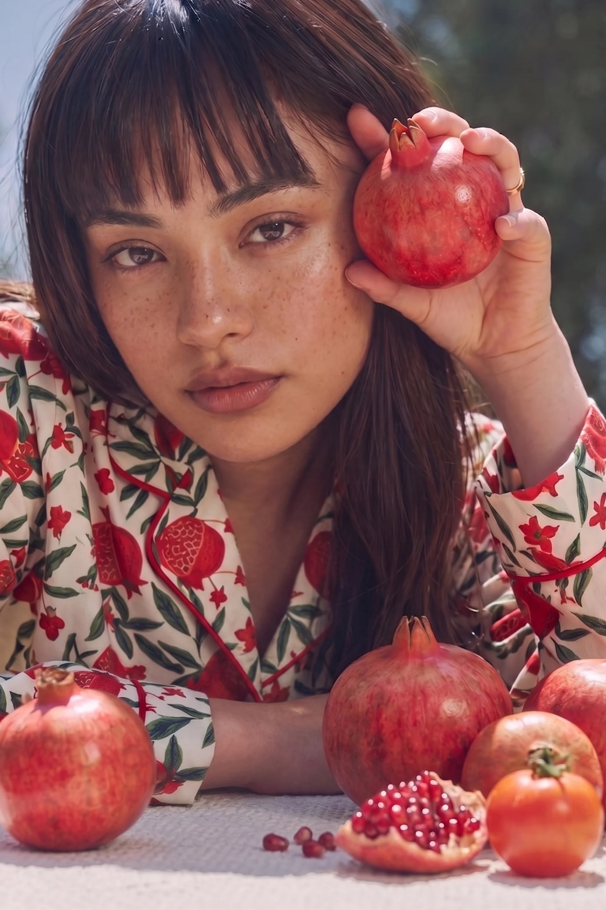 Pomegranate - Luxe Bamboo PJ Set