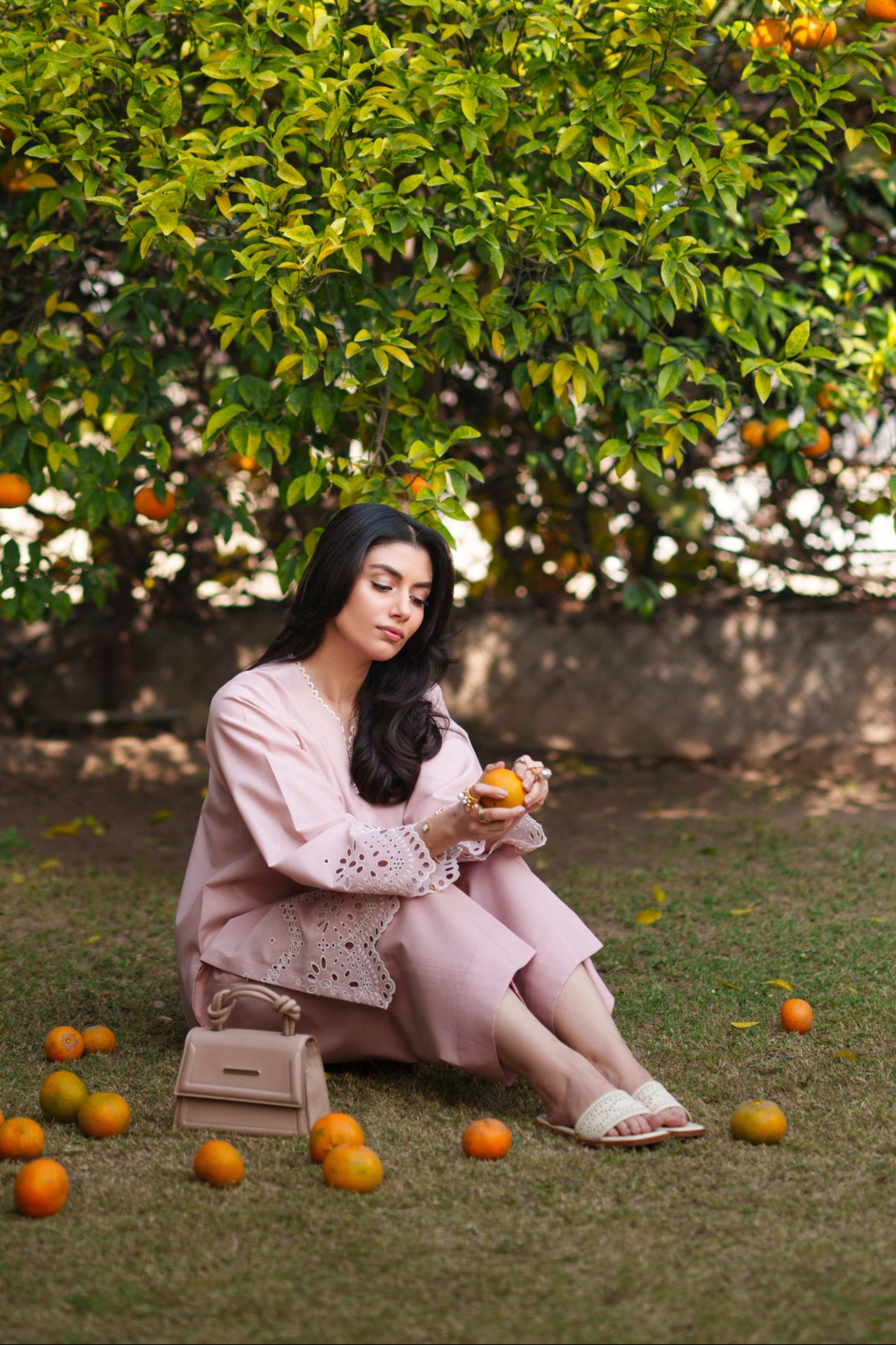Rose Wood Co-ord Set V-II