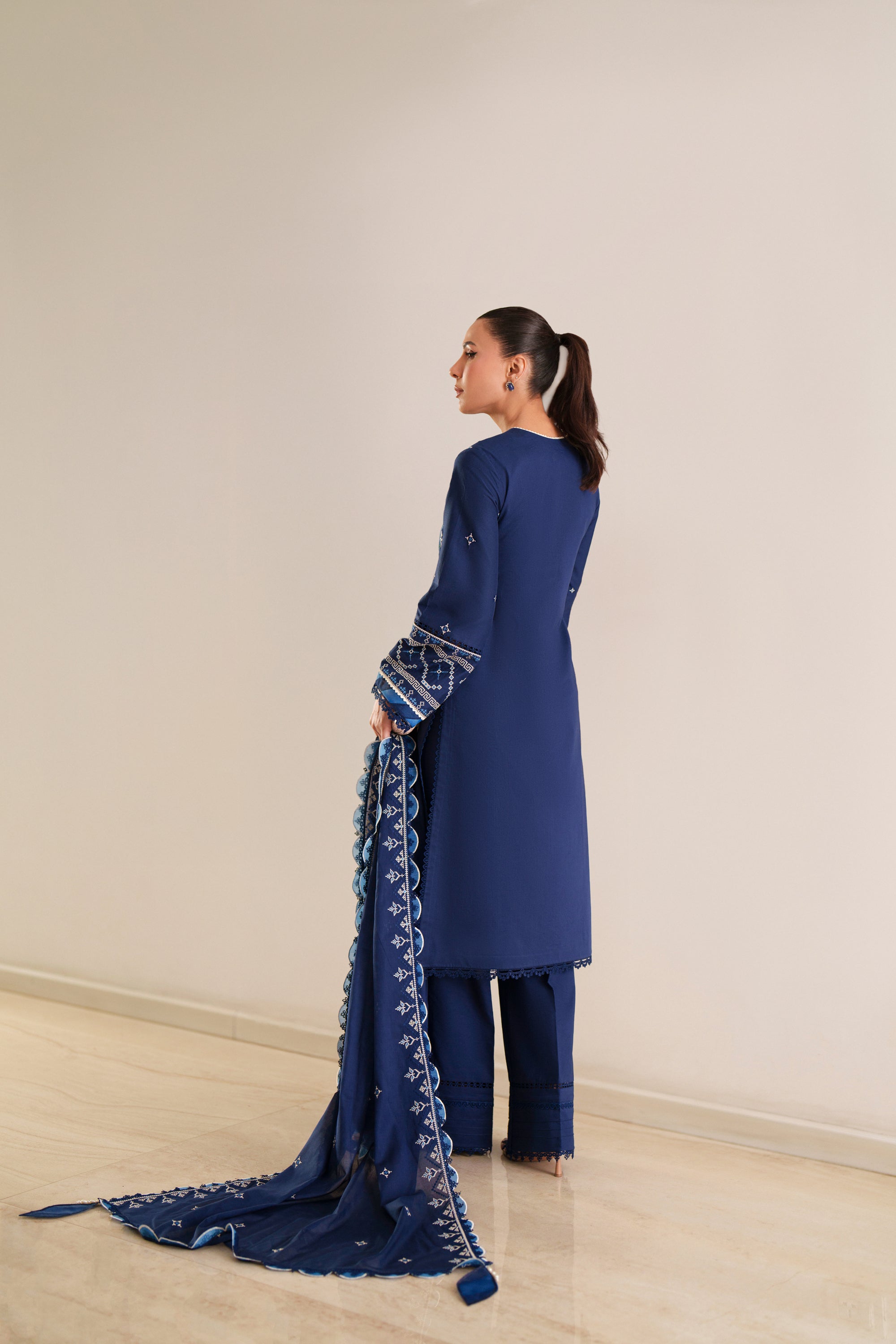 Sapphire - Luxury Lawn Suit