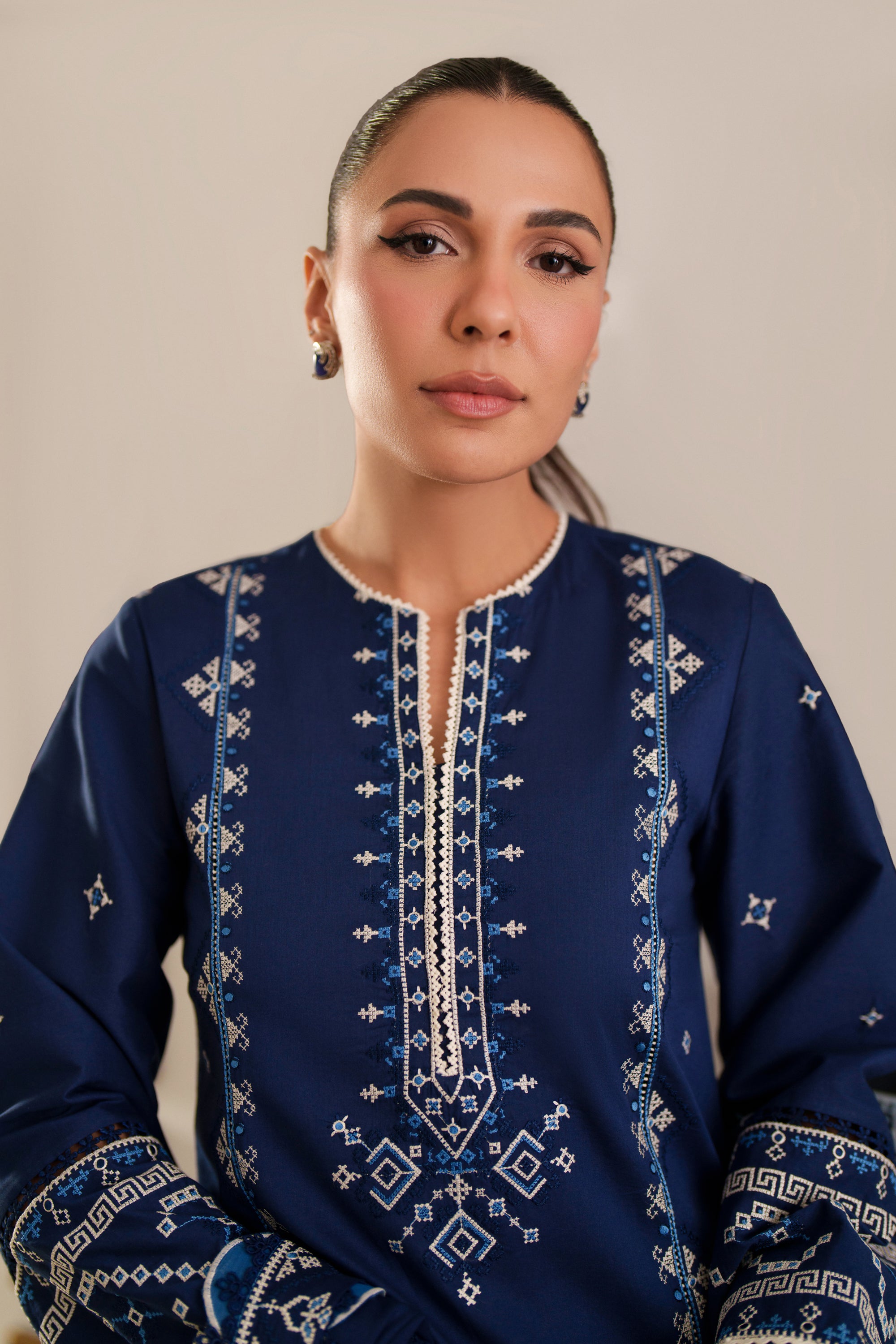 Sapphire - Luxury Lawn Suit