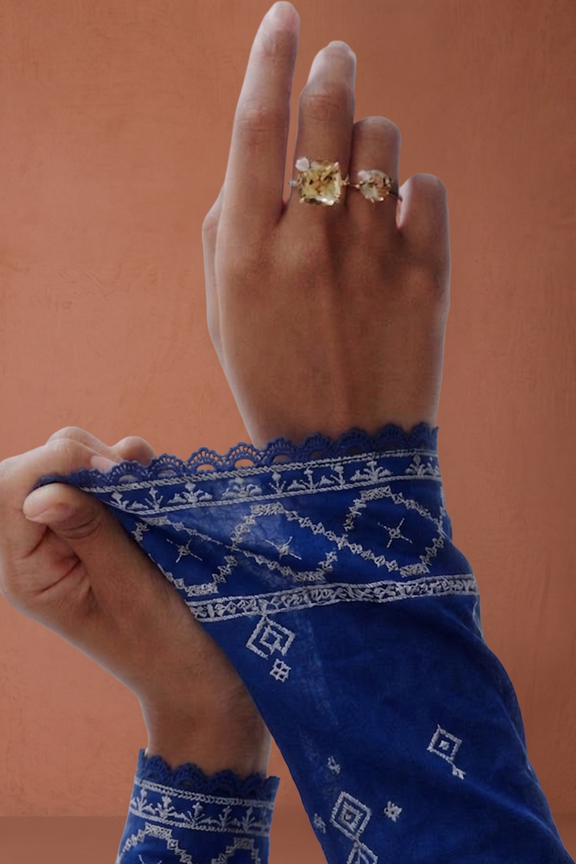 Sapphire - Luxury Lawn Suit