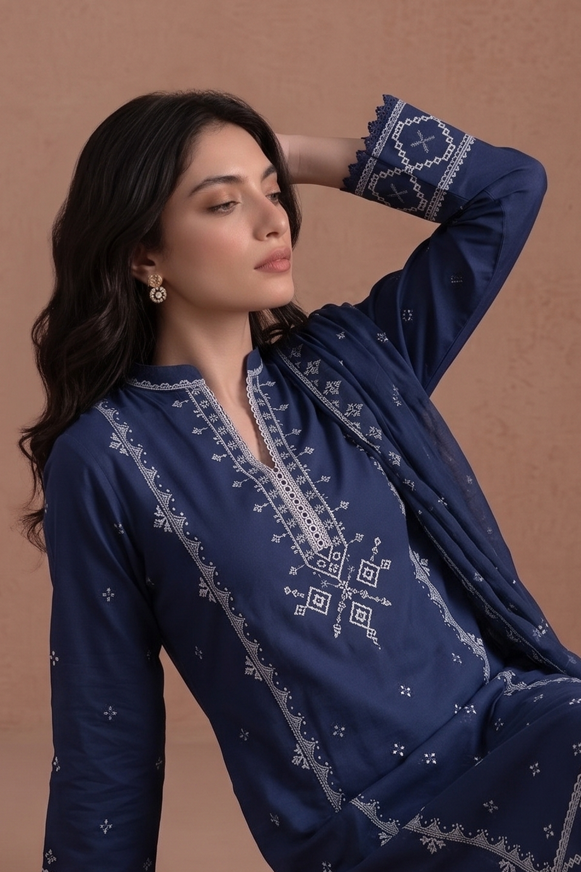 Sapphire - Luxury Lawn Suit
