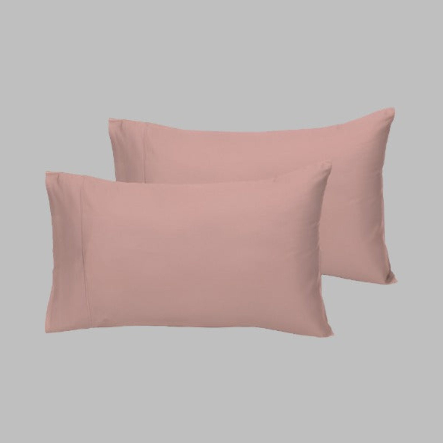 Blossom Pink Solid Pillowcases