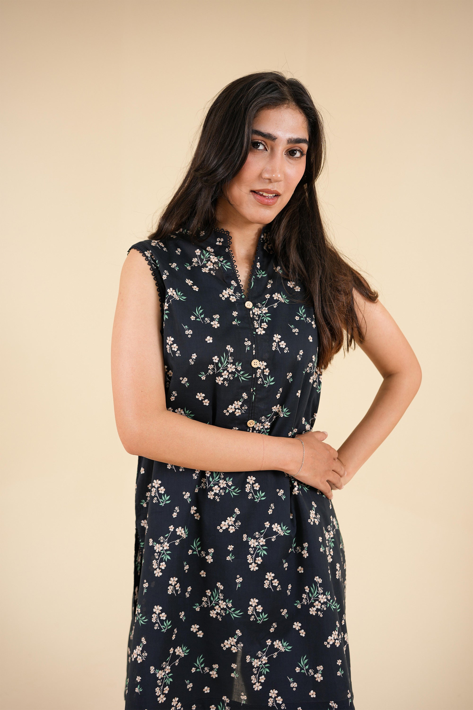 Shadow Ditsy - Printed Lawn Suit