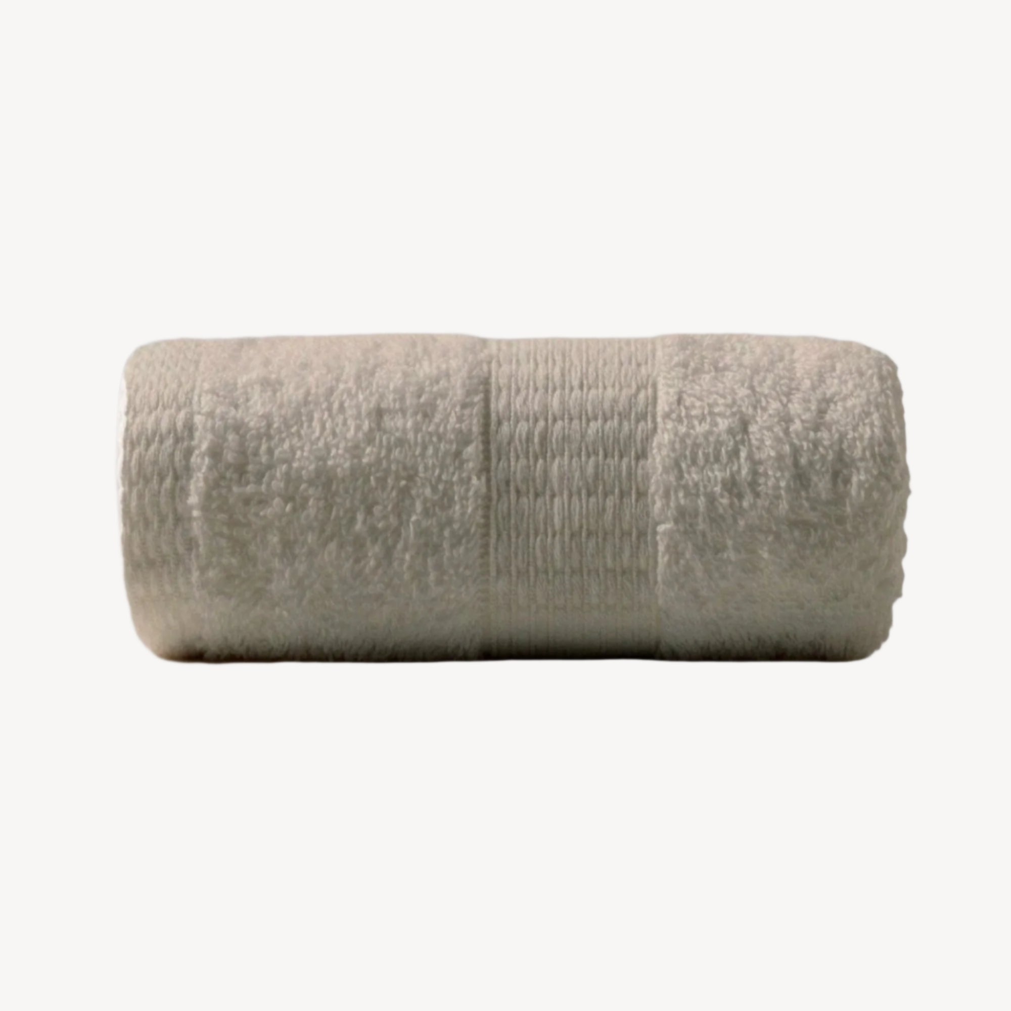 Silver Grey Dash Striped Hand Towel