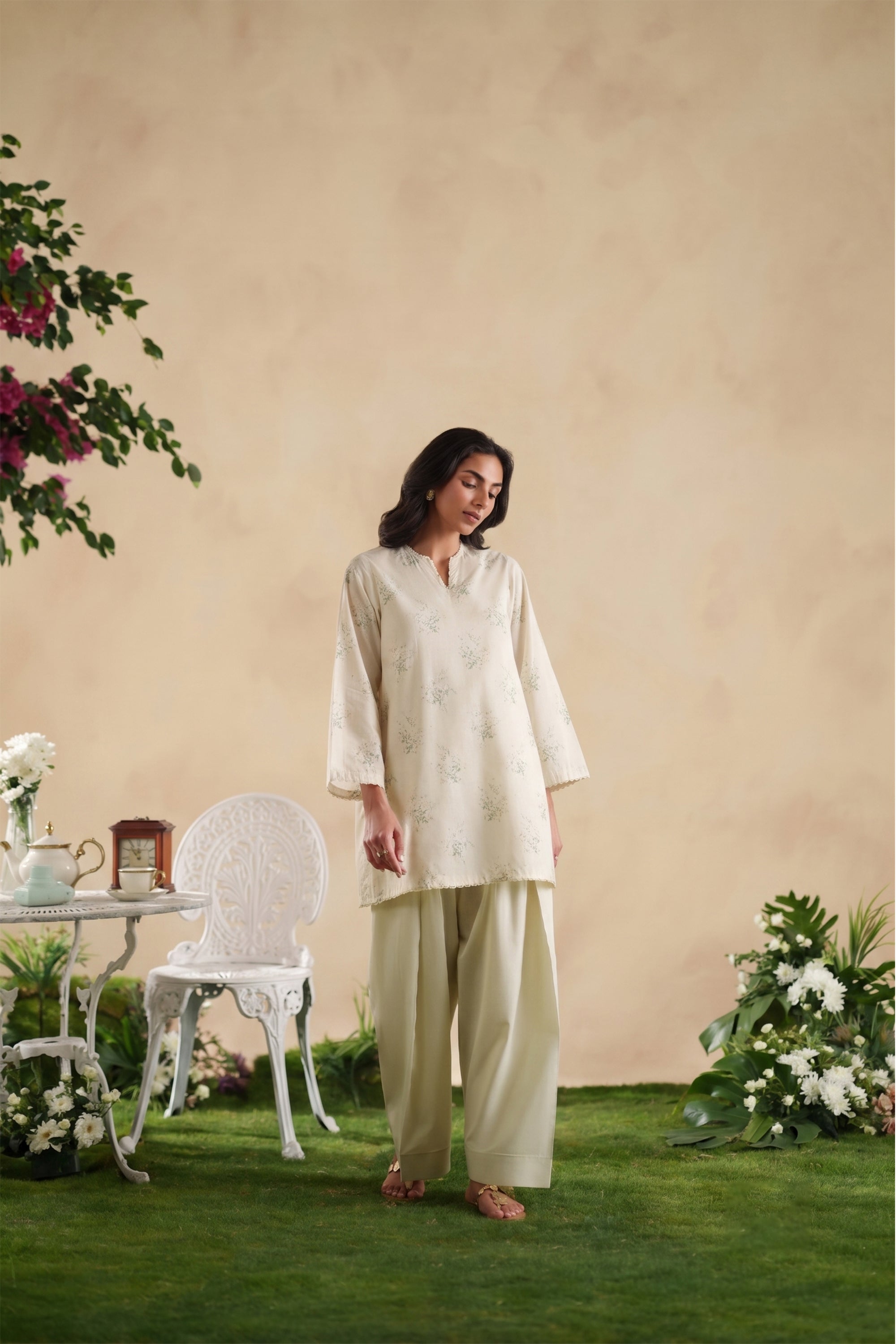 Solstice - Printed Lawn Suit