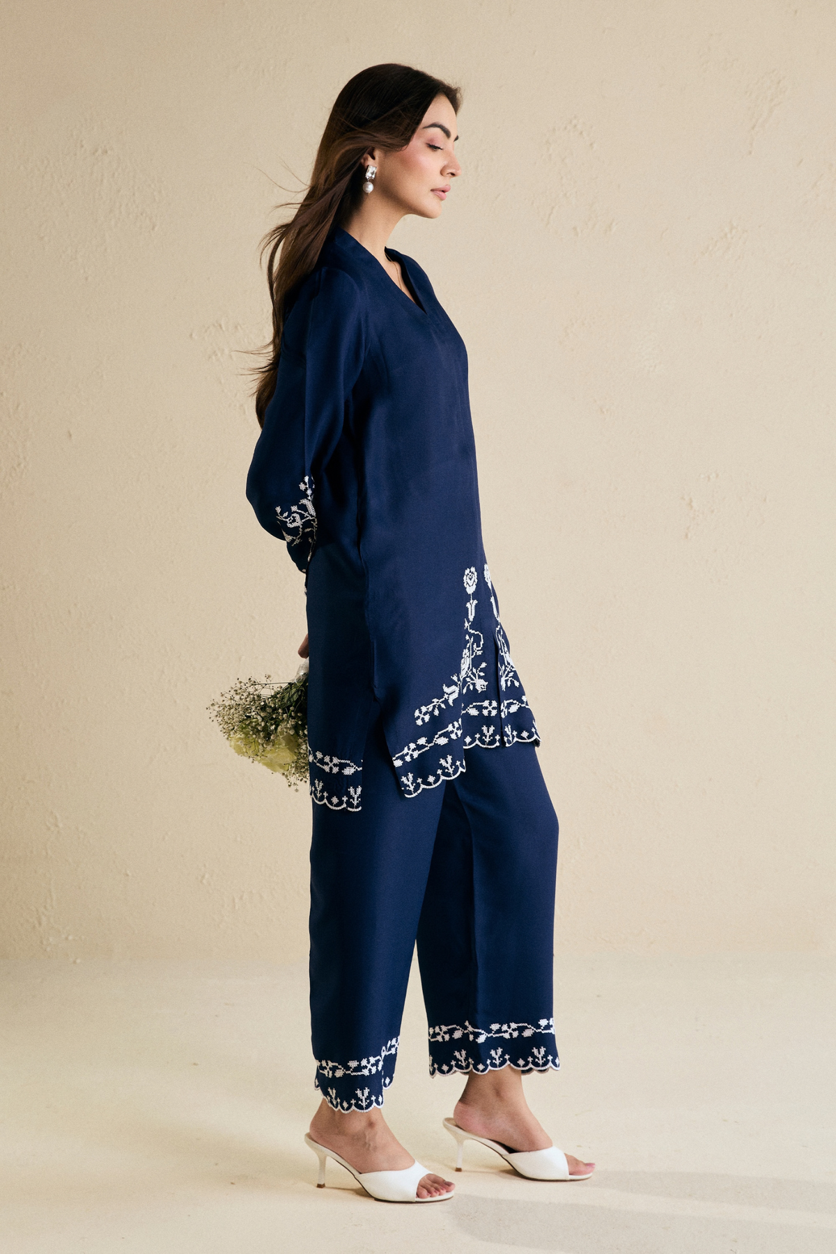 Navy Caspian Set