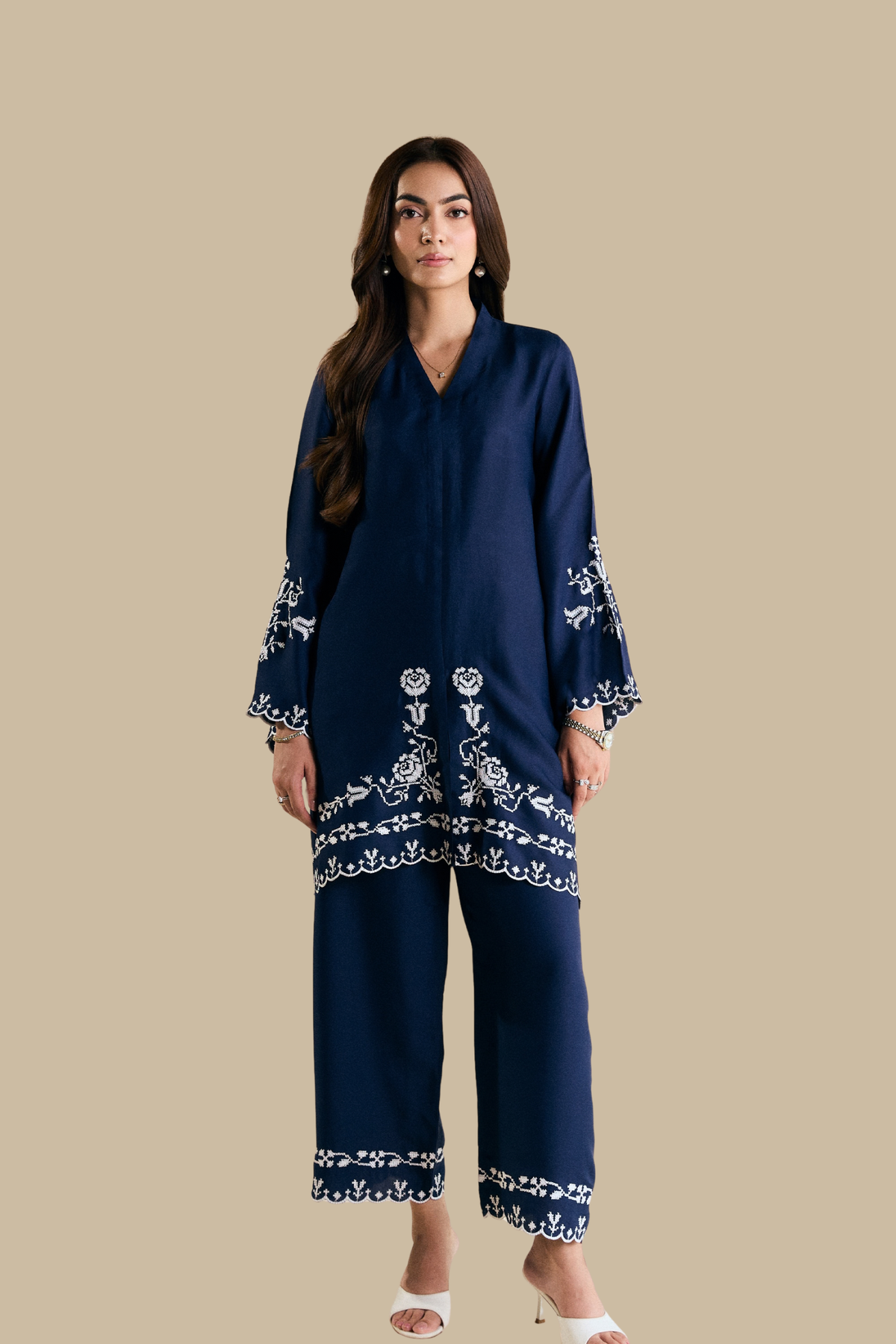 Navy Caspian Set