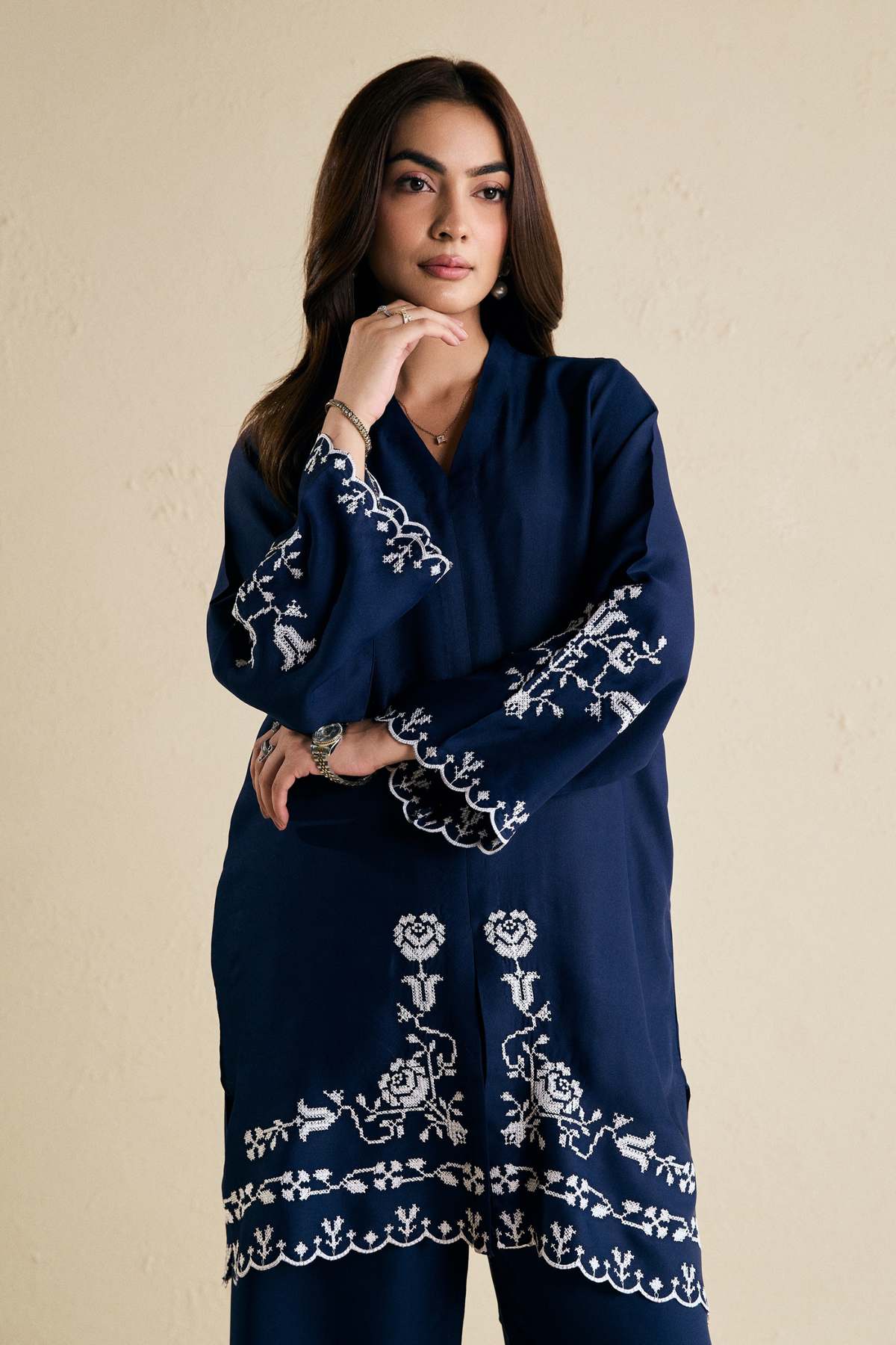 Navy Caspian Set