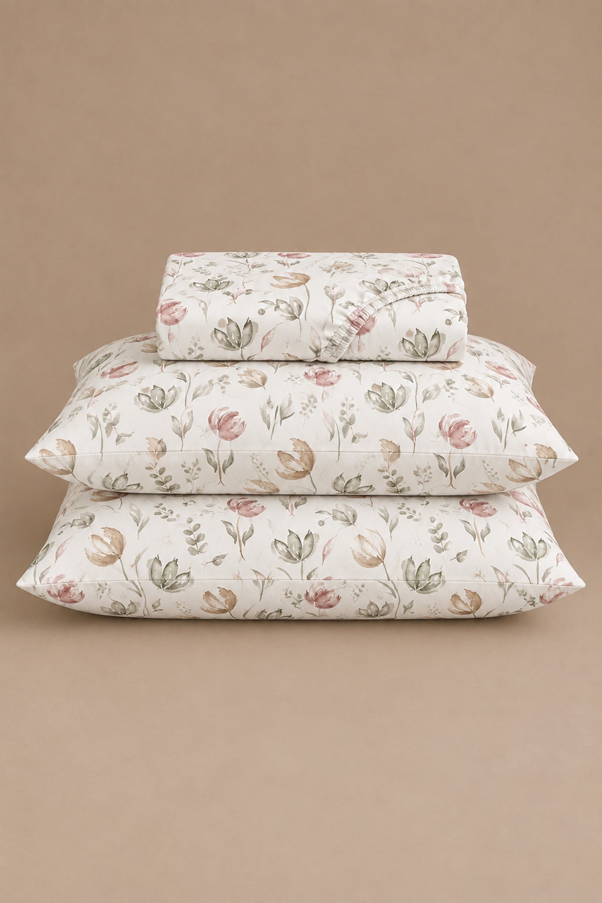 Amber Hearth Percale Bed Sheet Set