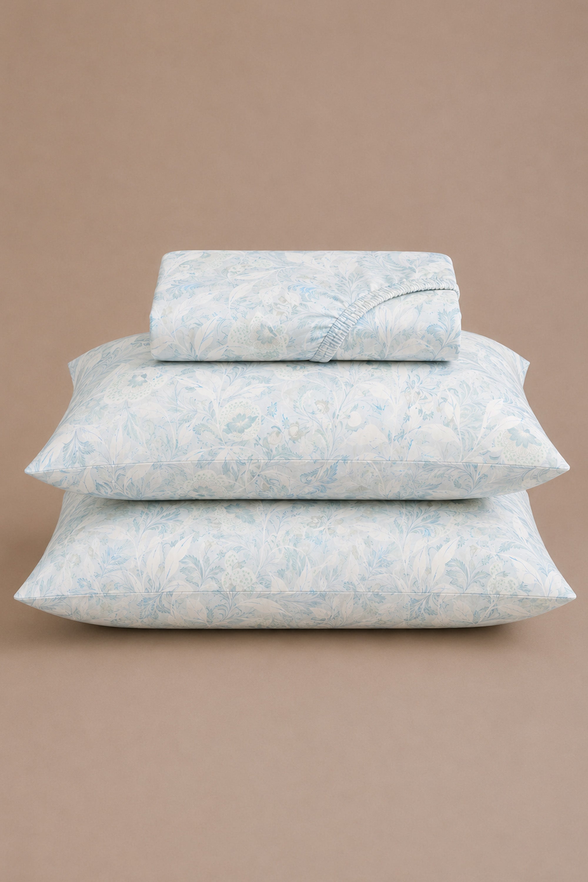 Azure Ether Percale Bed Sheet Set