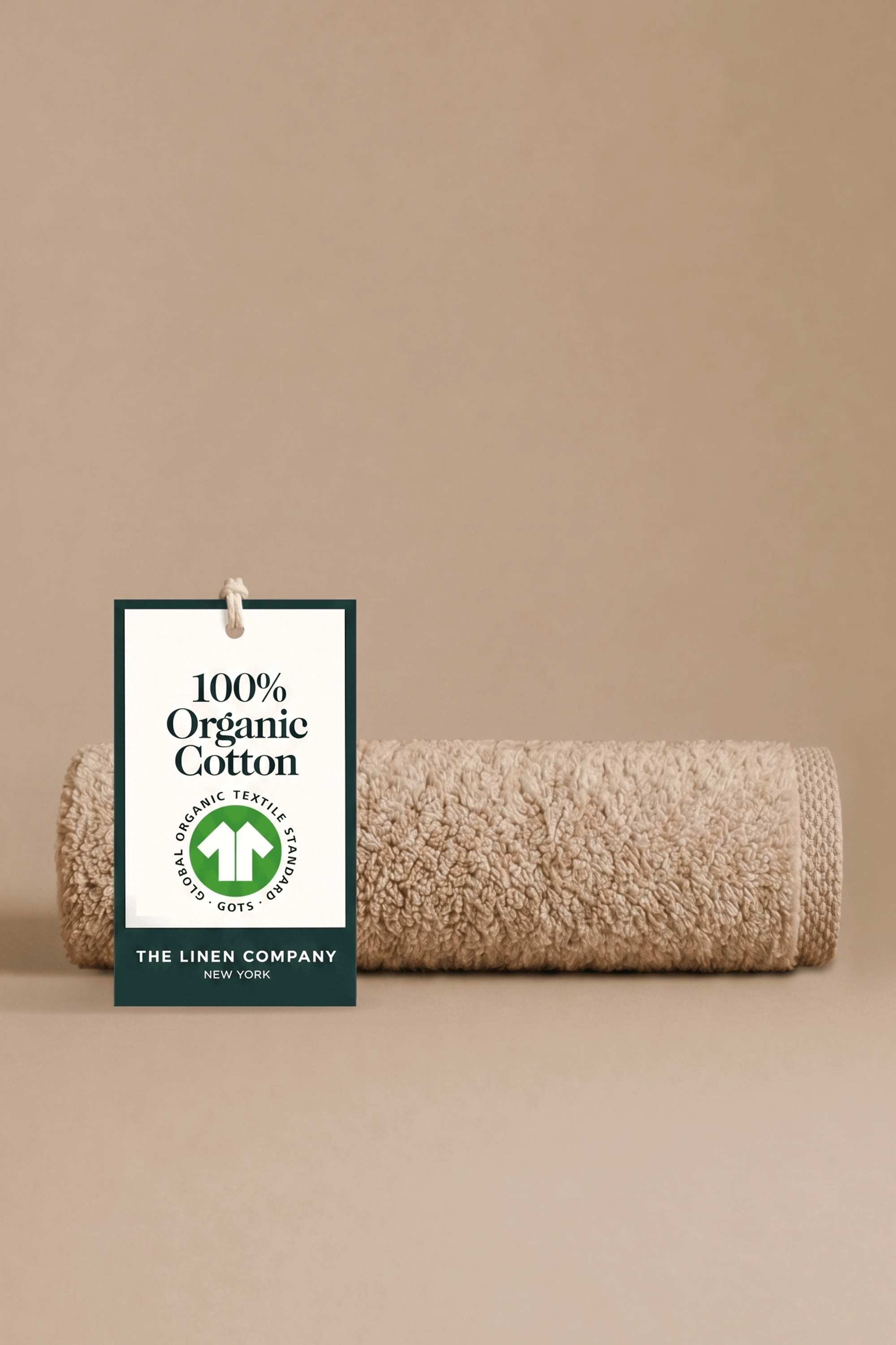 Taupe Organic Towels