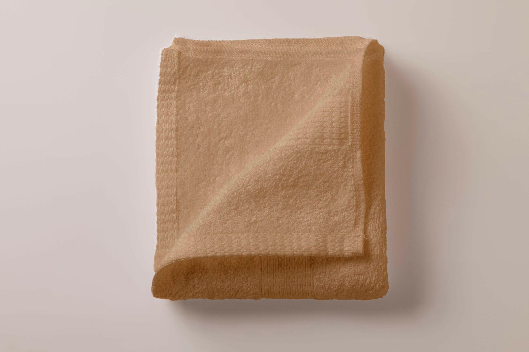 Beige Dash Striped Hand Towel