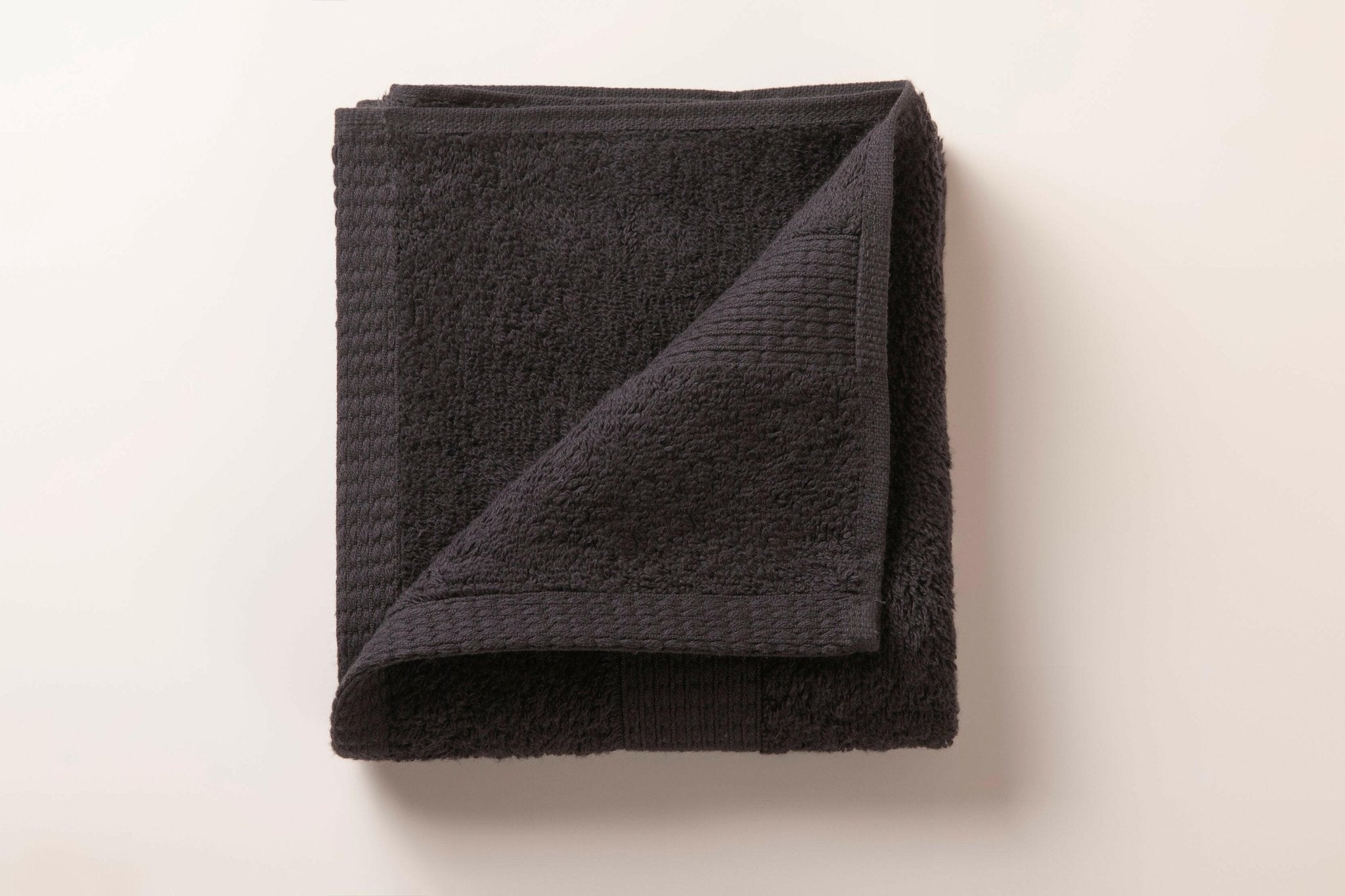 Black Dash Striped Hand Towel - THE LINEN COMPANY