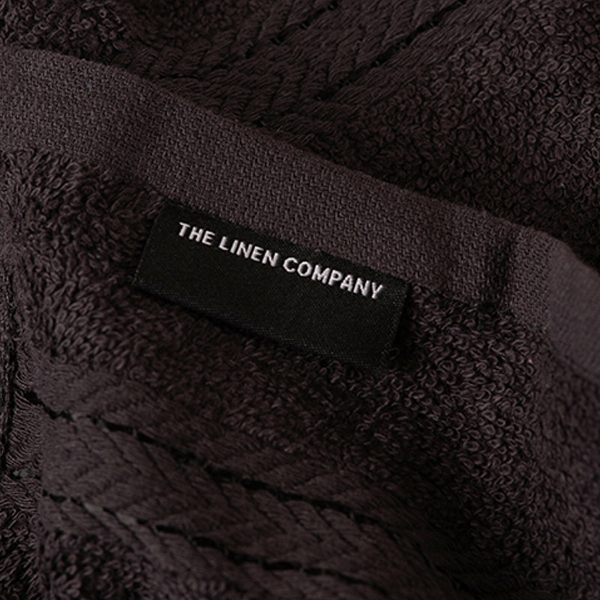 Black Face Towel - Set of 3 - THE LINEN COMPANY