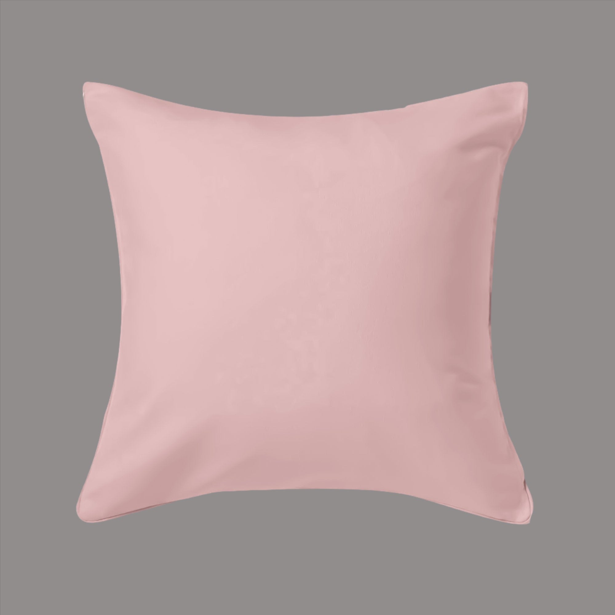 Blossom Pink Solid Cushion Cover - THE LINEN COMPANY