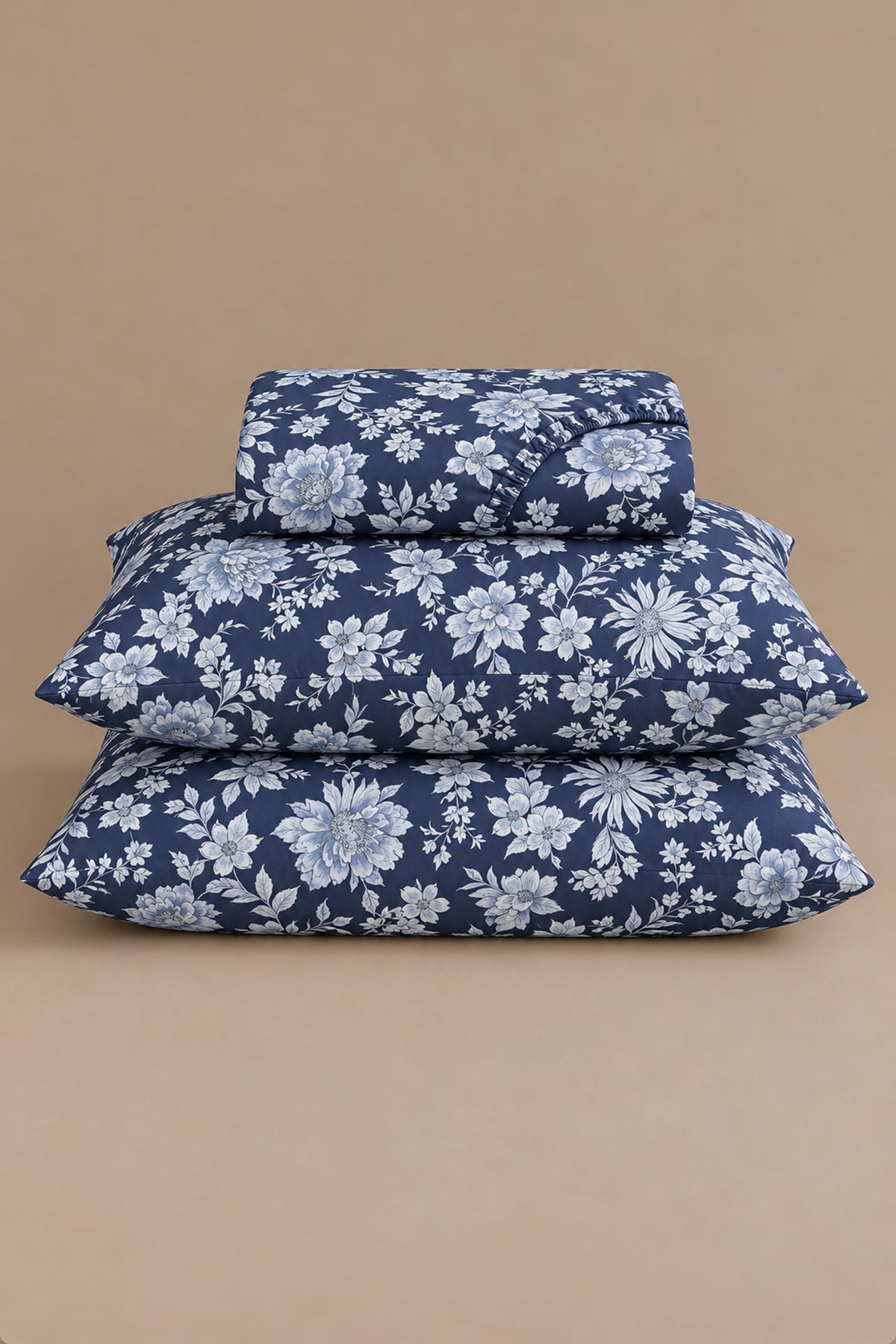 Blue Dreamscape Percale Bed Sheet Set