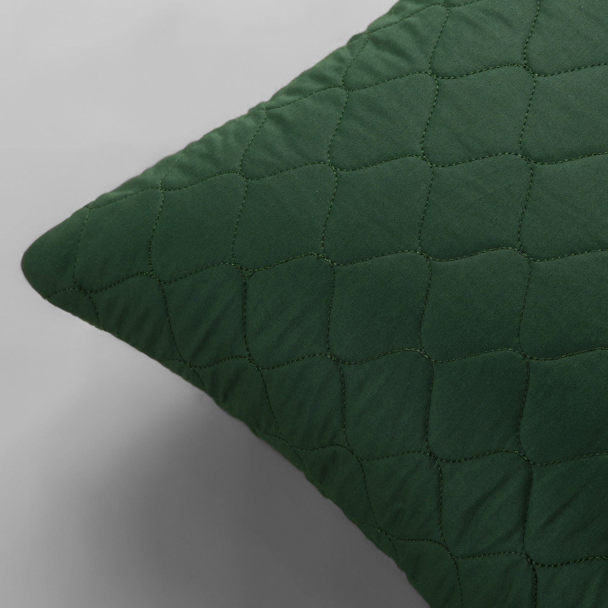 Bottle Green Cushion Cover - THE LINEN COMPANY