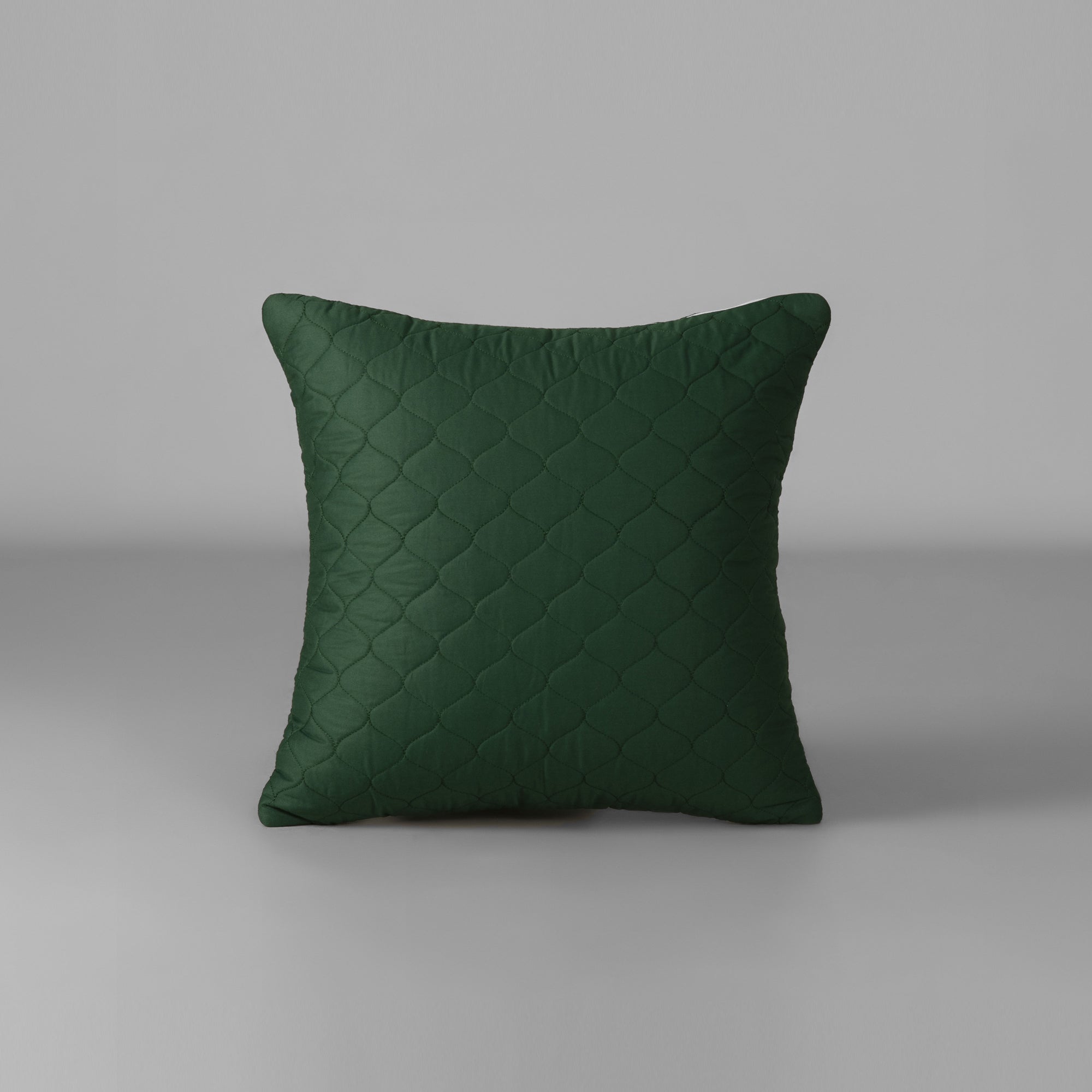 Bottle Green Cushion Cover - THE LINEN COMPANY