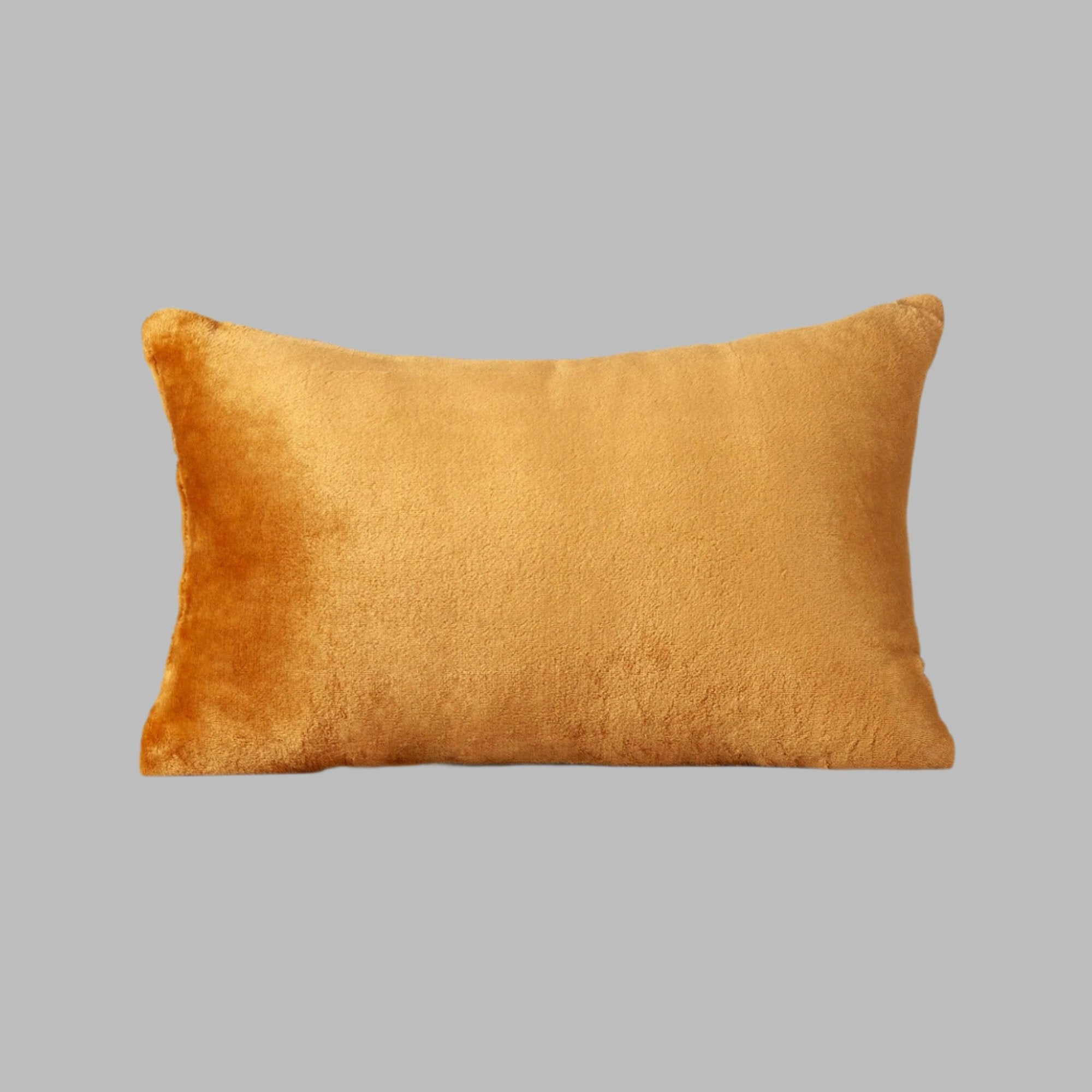 Camel Plush Cushion