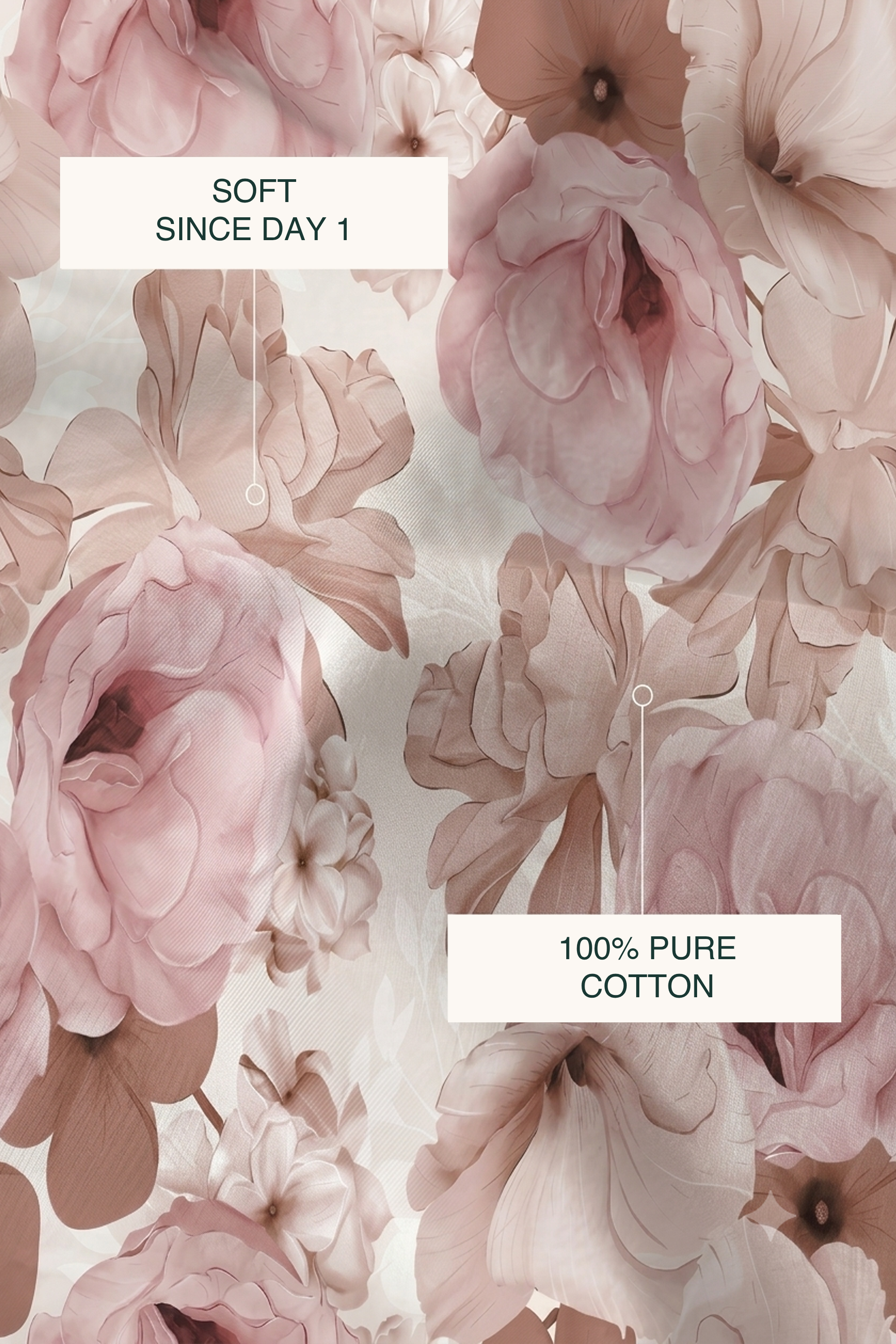 Clementine Sateen Bed Sheet Set