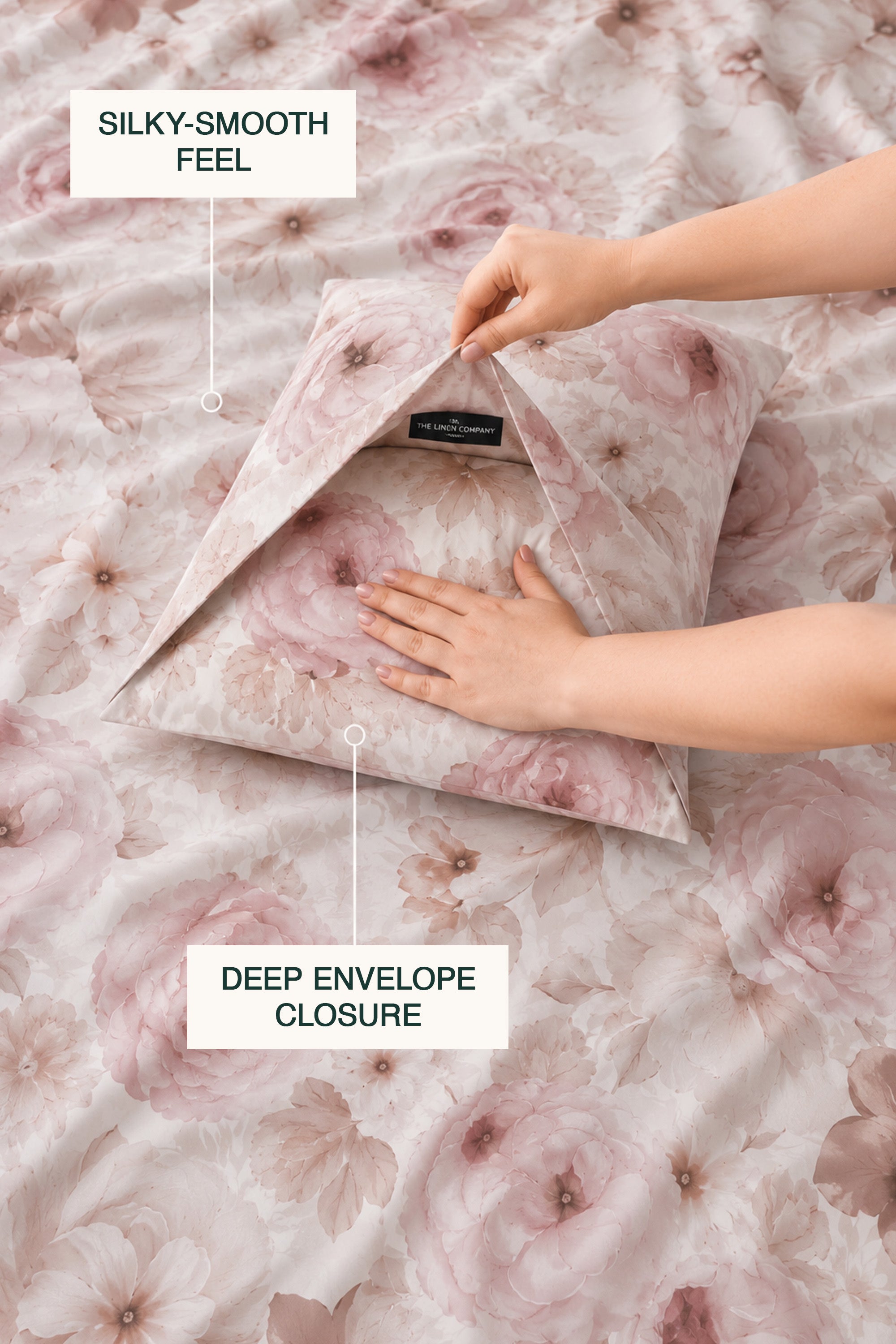 Clementine Sateen Bed Sheet Set