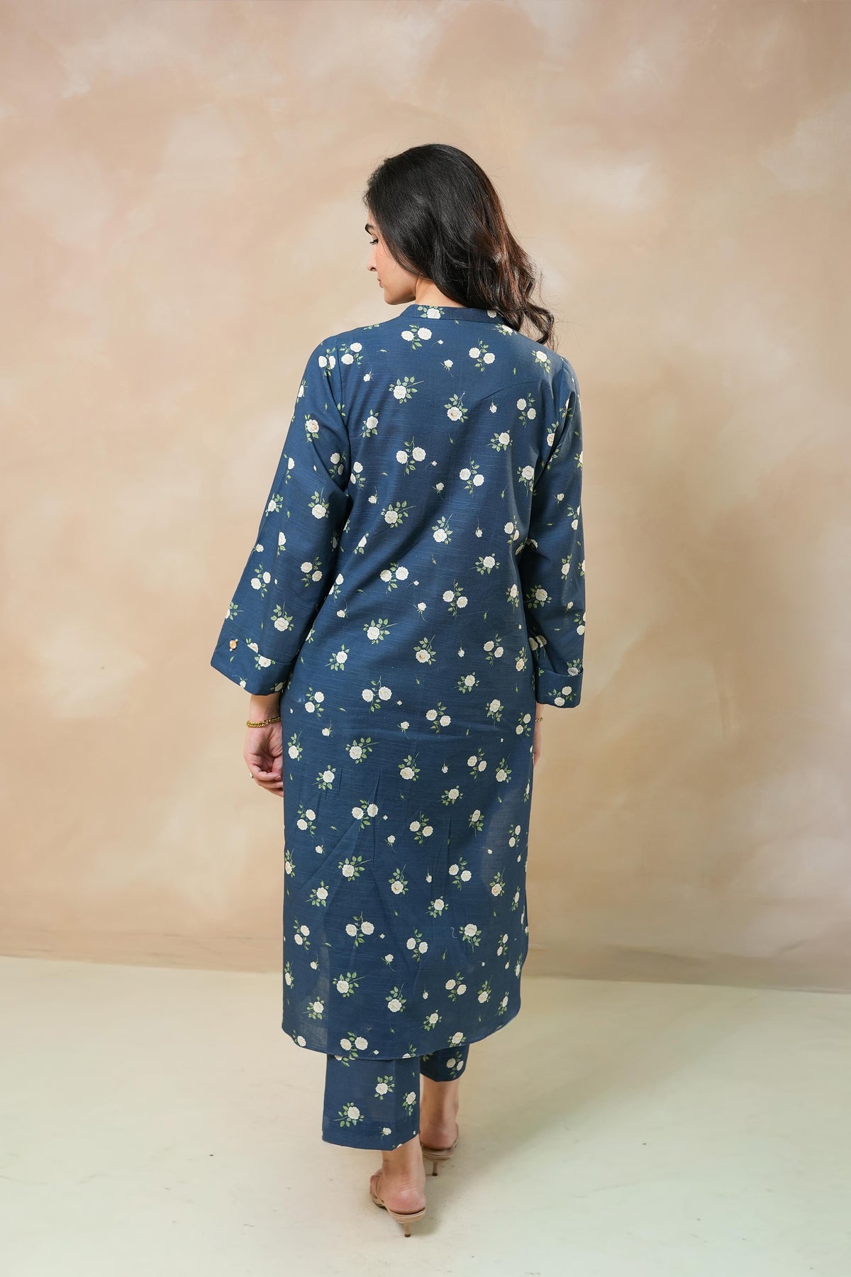 Deep Meadow Khaddar Set