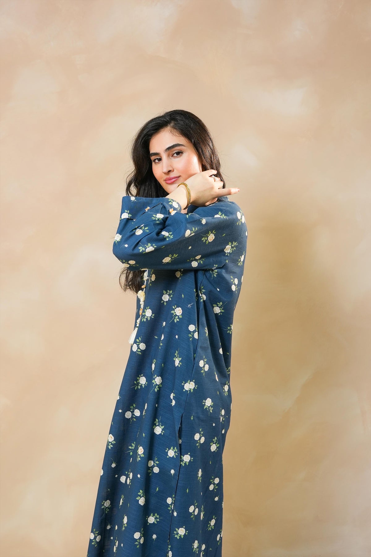Deep Meadow Khaddar Set