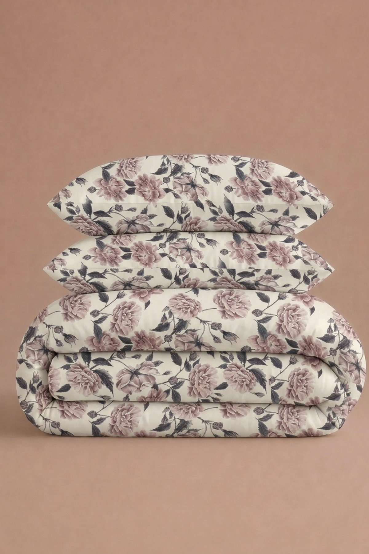 Dusk Bloom Sateen Duvet Cover Set