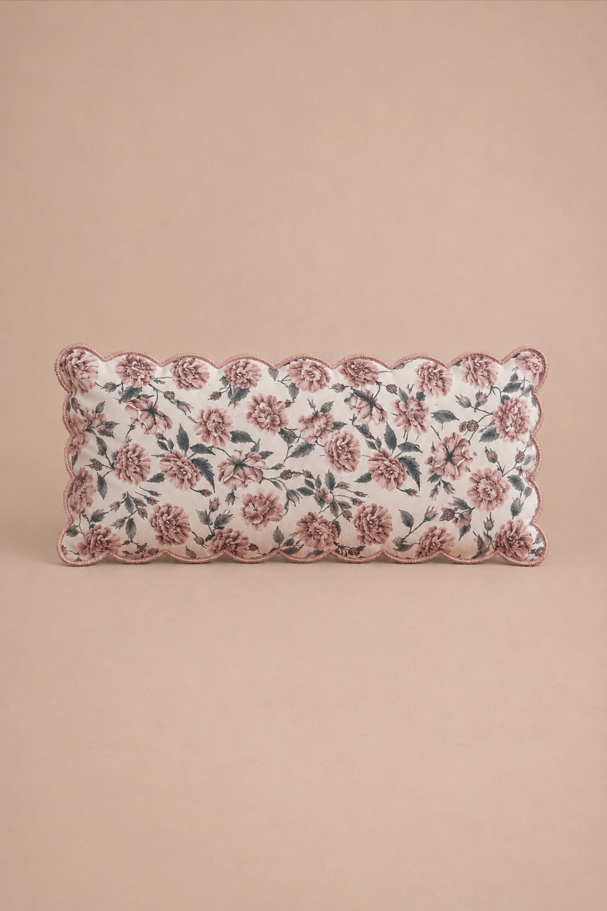 Dusk Bloom Sateen Cushion Cover