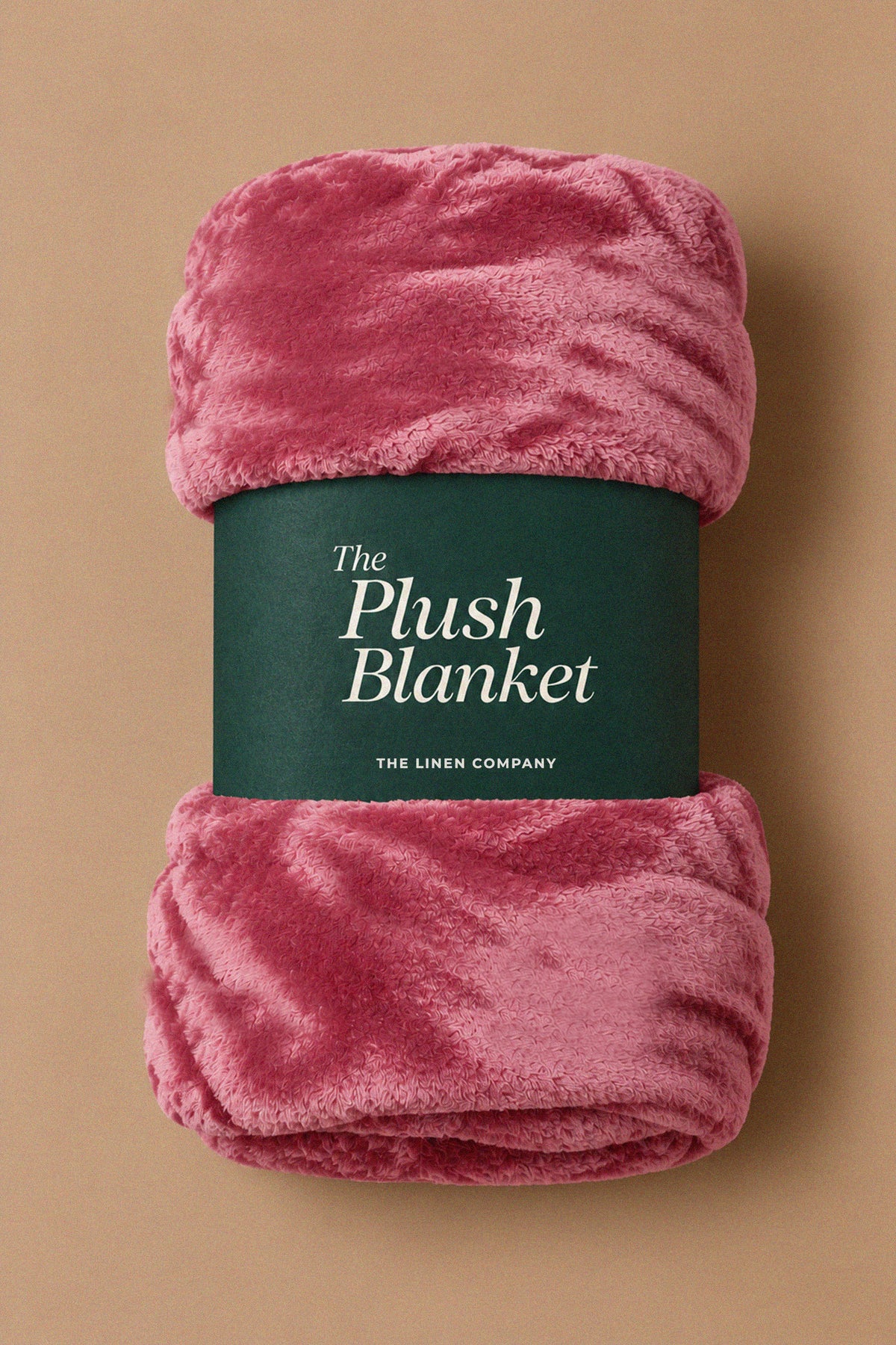 Dusty Rose Plush Blanket