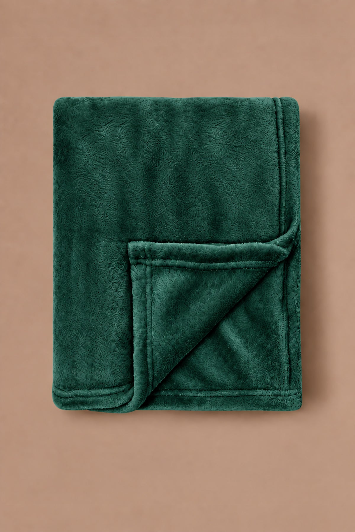 Emerald Green Plush Blanket
