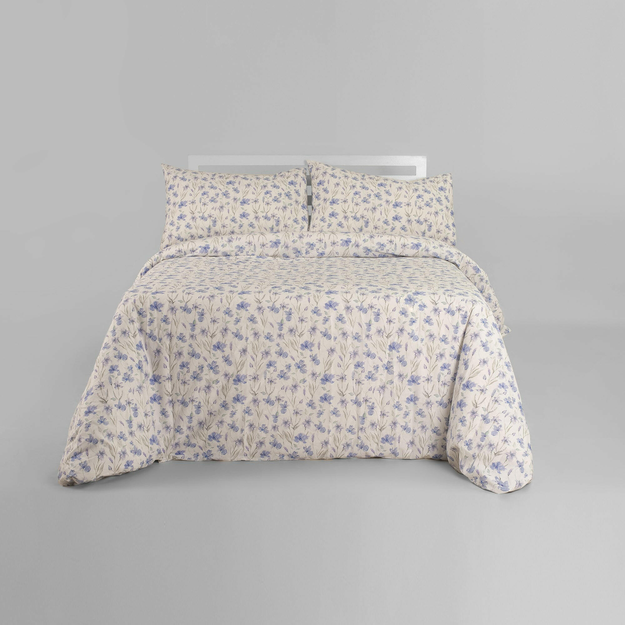 Floral Ink Bed Sheet Set - THE LINEN COMPANY