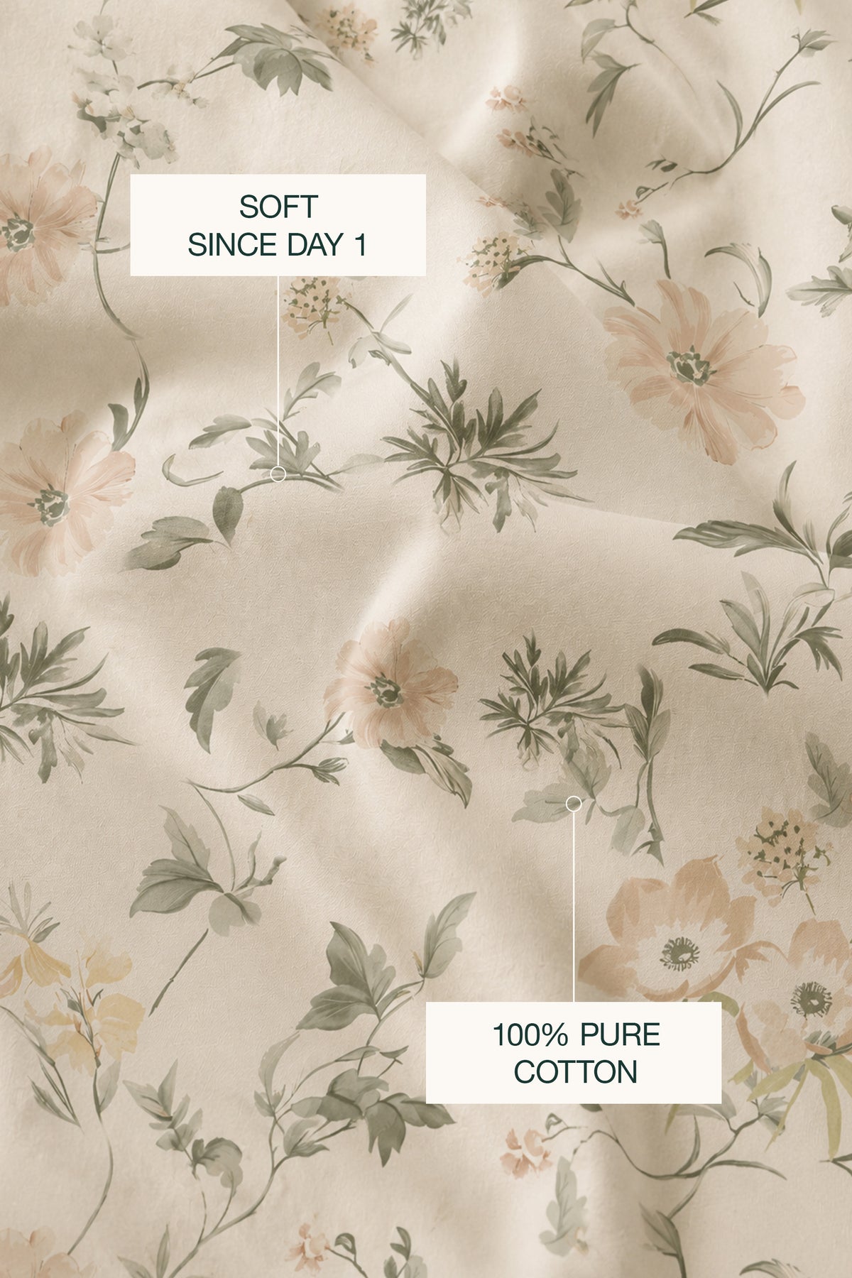 Floral delight Sateen Sheet Set