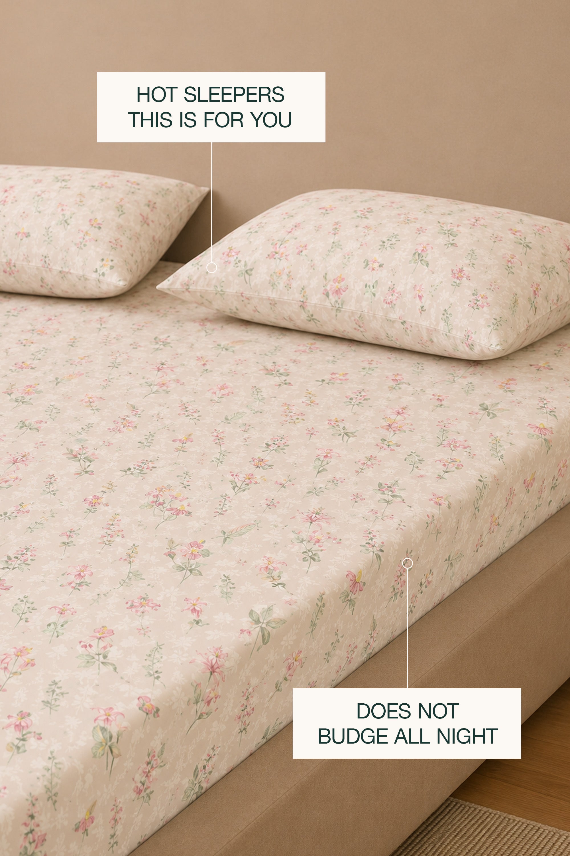 Gilded Mono Percale Bed Sheet Set