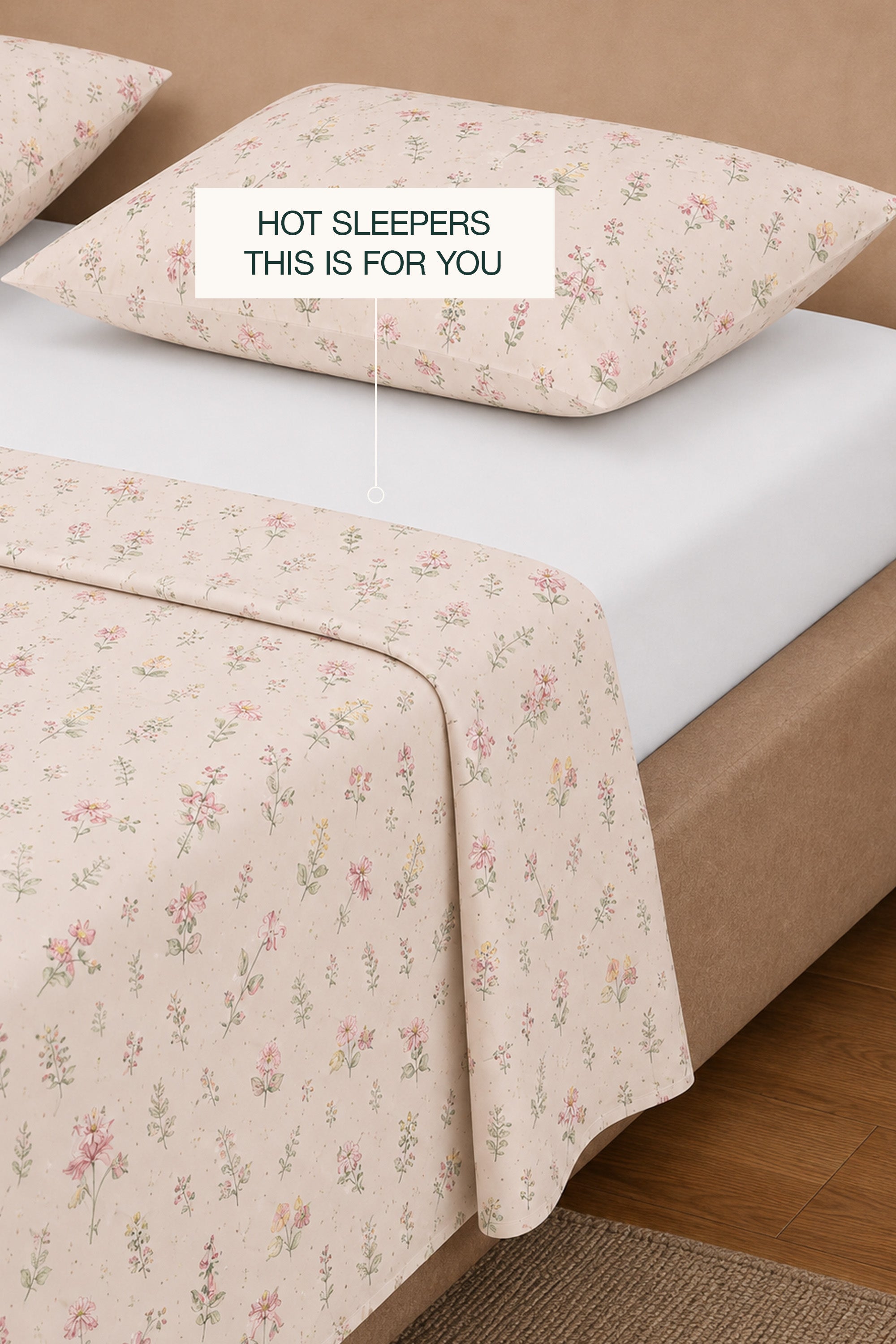 Gilded Mono Percale Bed Sheet Set