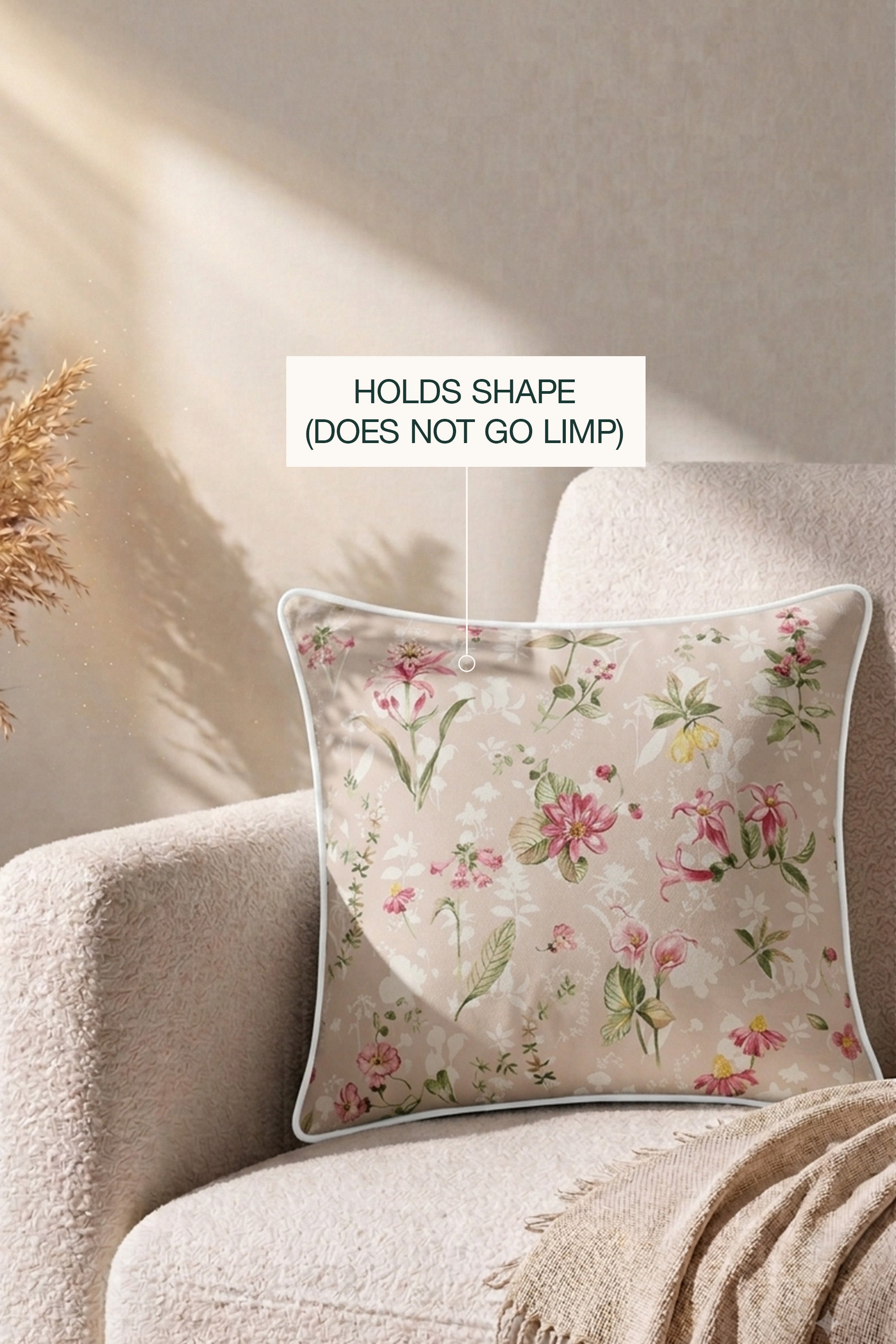 Gilded Mono Percale Cushion Cover
