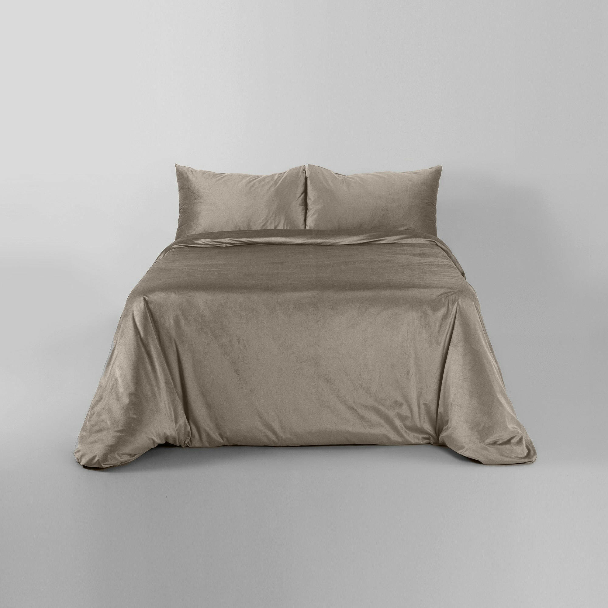 Golden Glow Velvet Duvet Cover Set - THE LINEN COMPANY