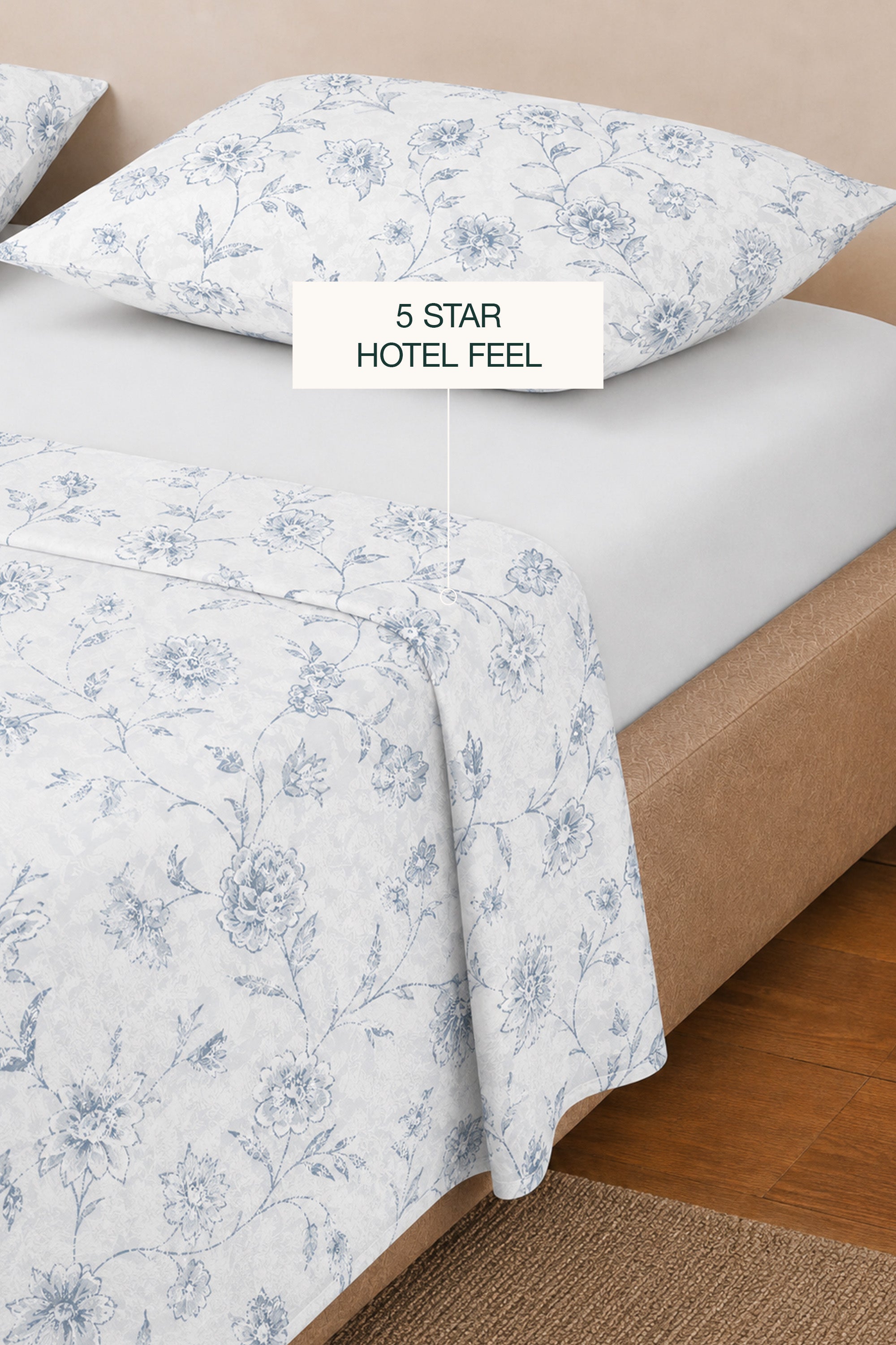 Gossamer Drift Sateen Bed Sheet Set
