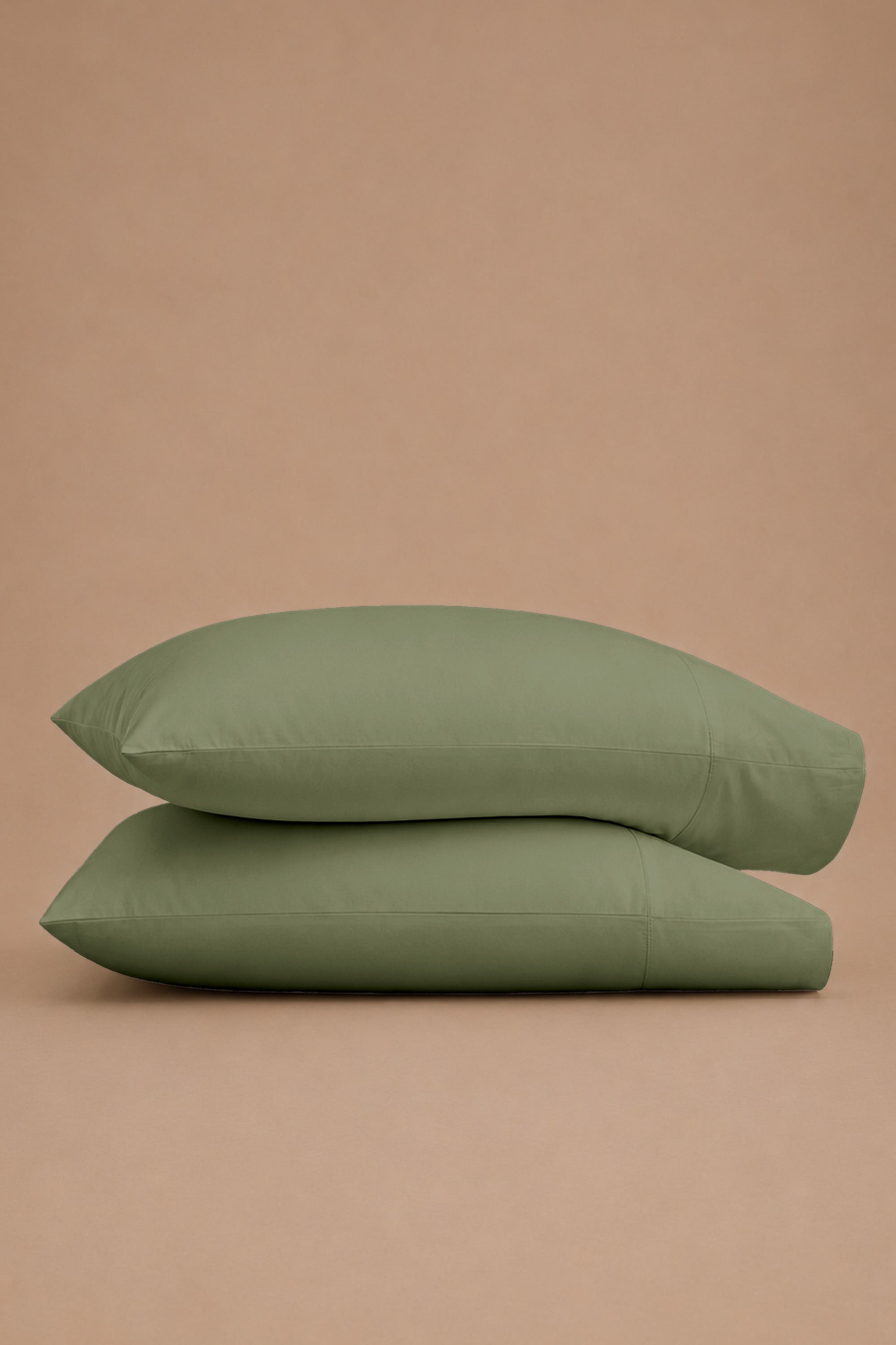 T200 Eucalyptus Green Pillowcases