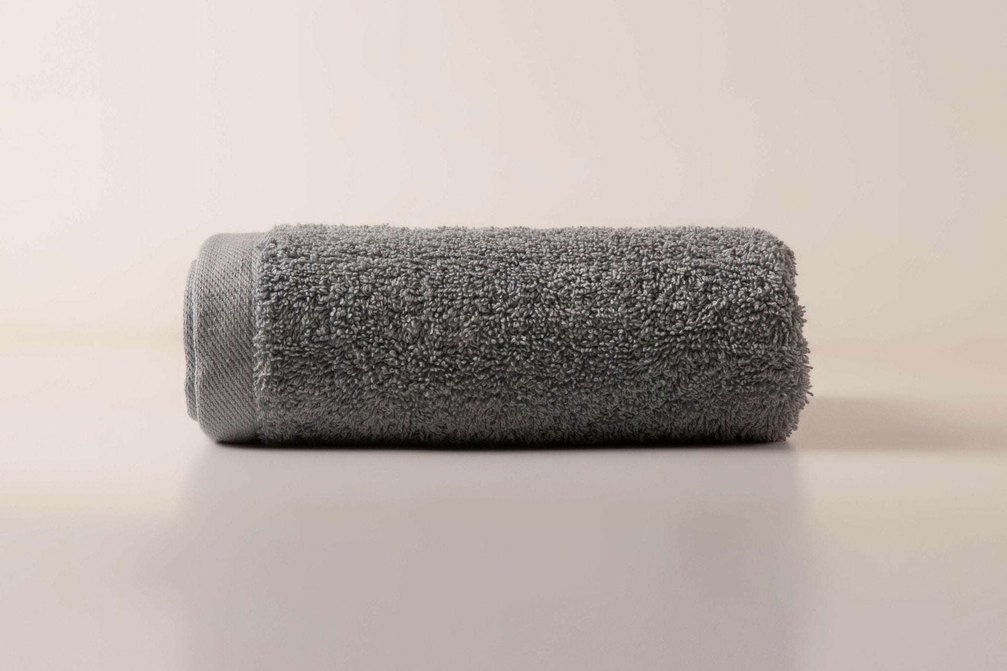 Grey Plain Bath Sheet Towel - THE LINEN COMPANY