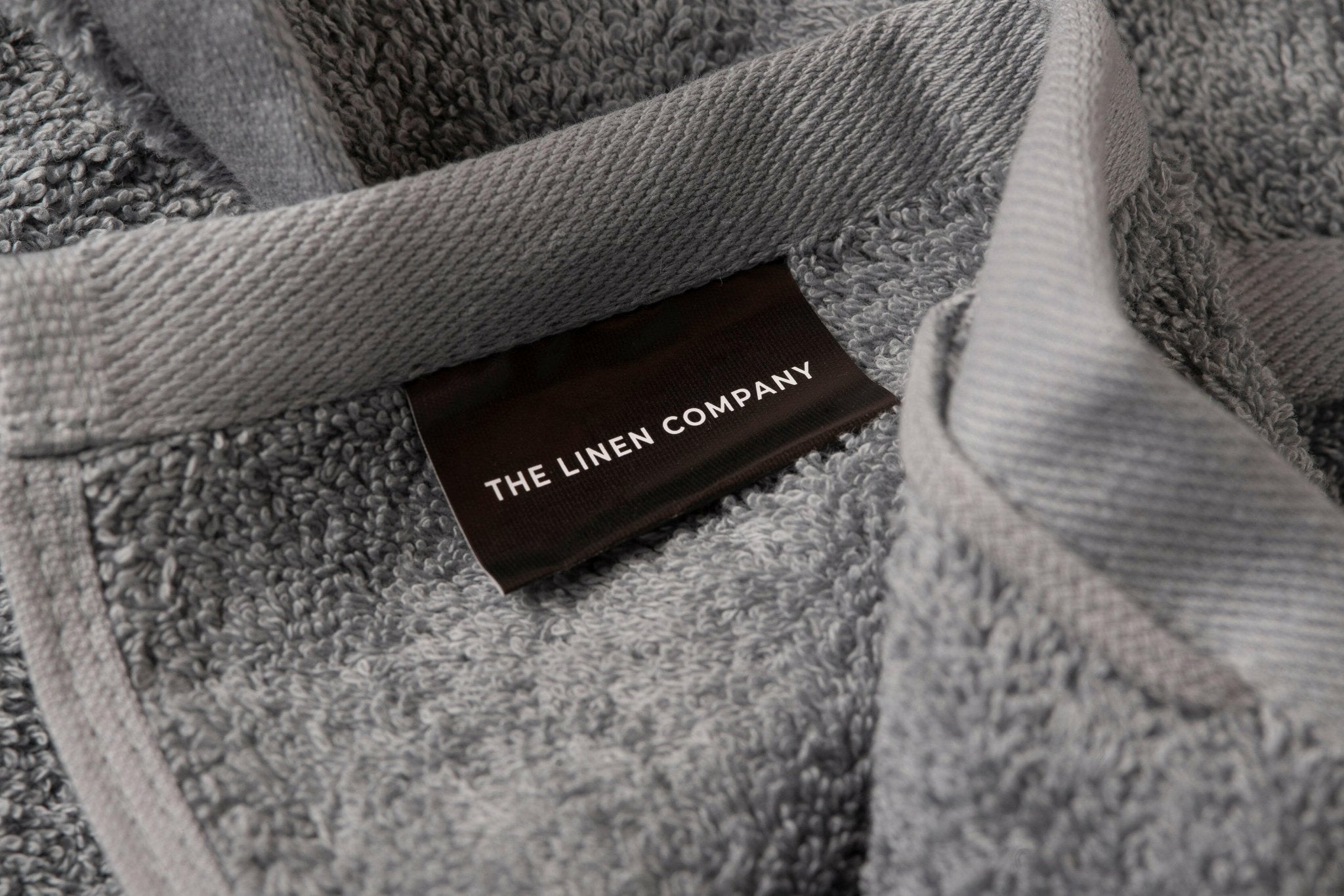 Grey Plain Bath Sheet Towel - THE LINEN COMPANY