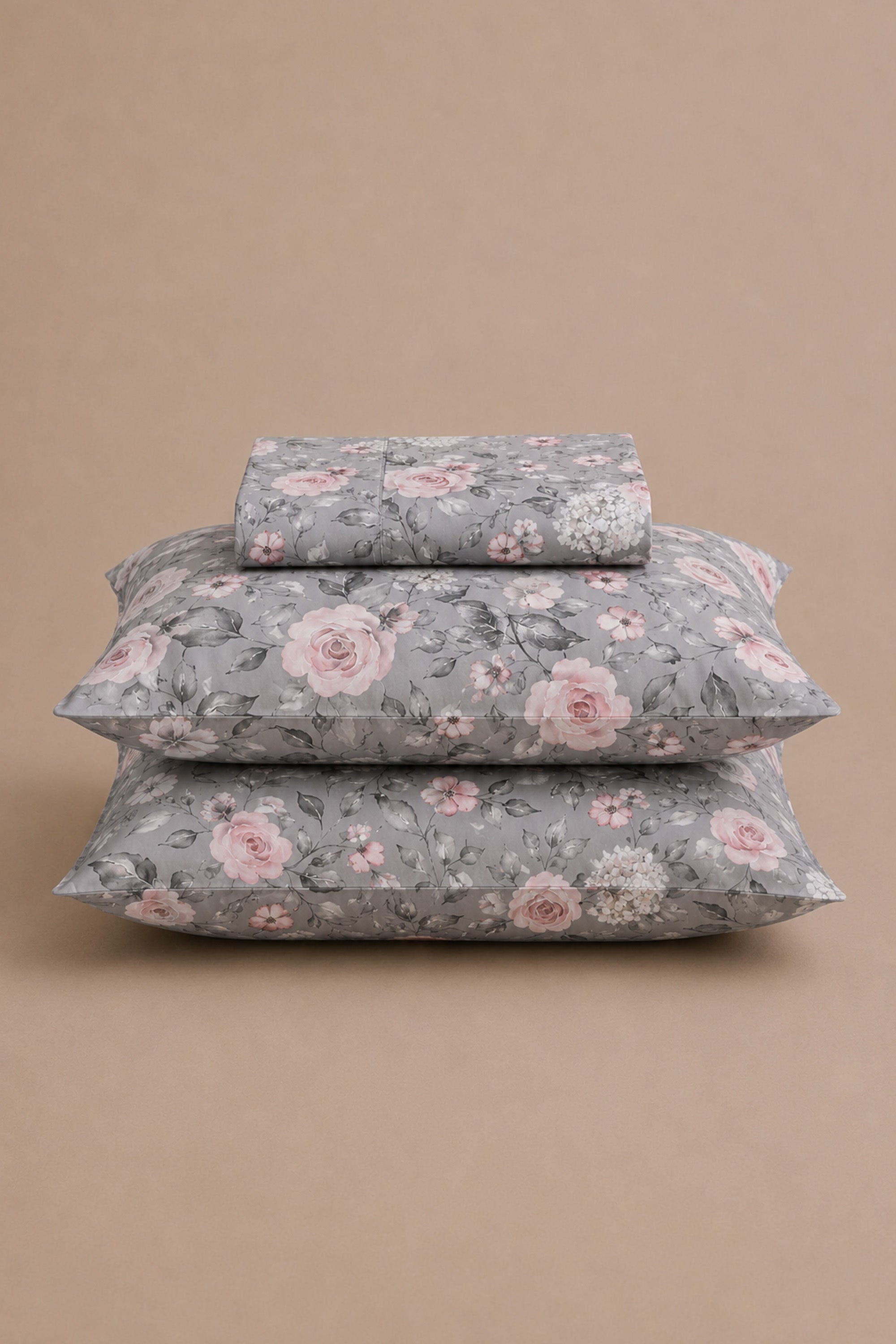 Grisaille Sateen Bed Sheet Set