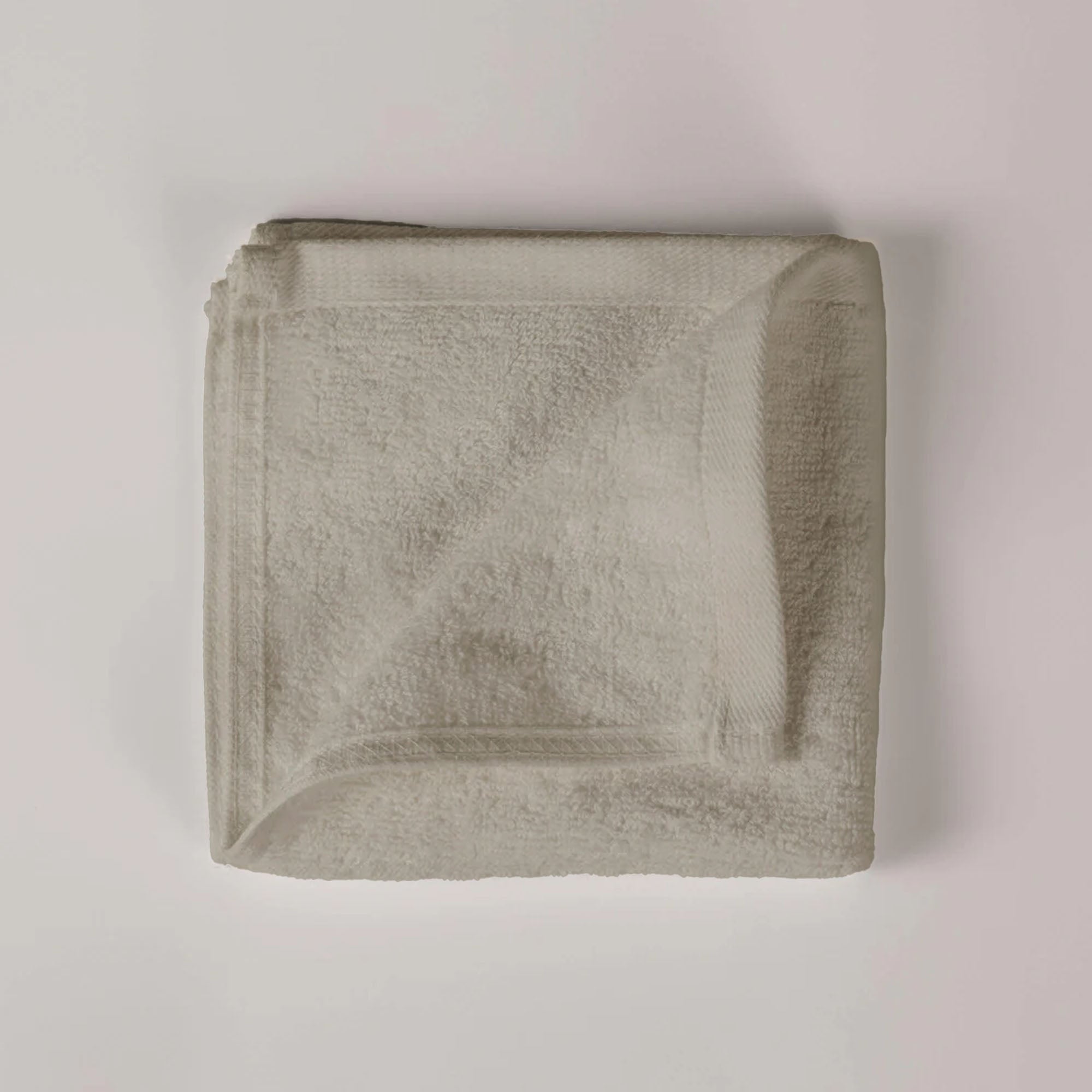 Beige Zero Twist Hand Towel