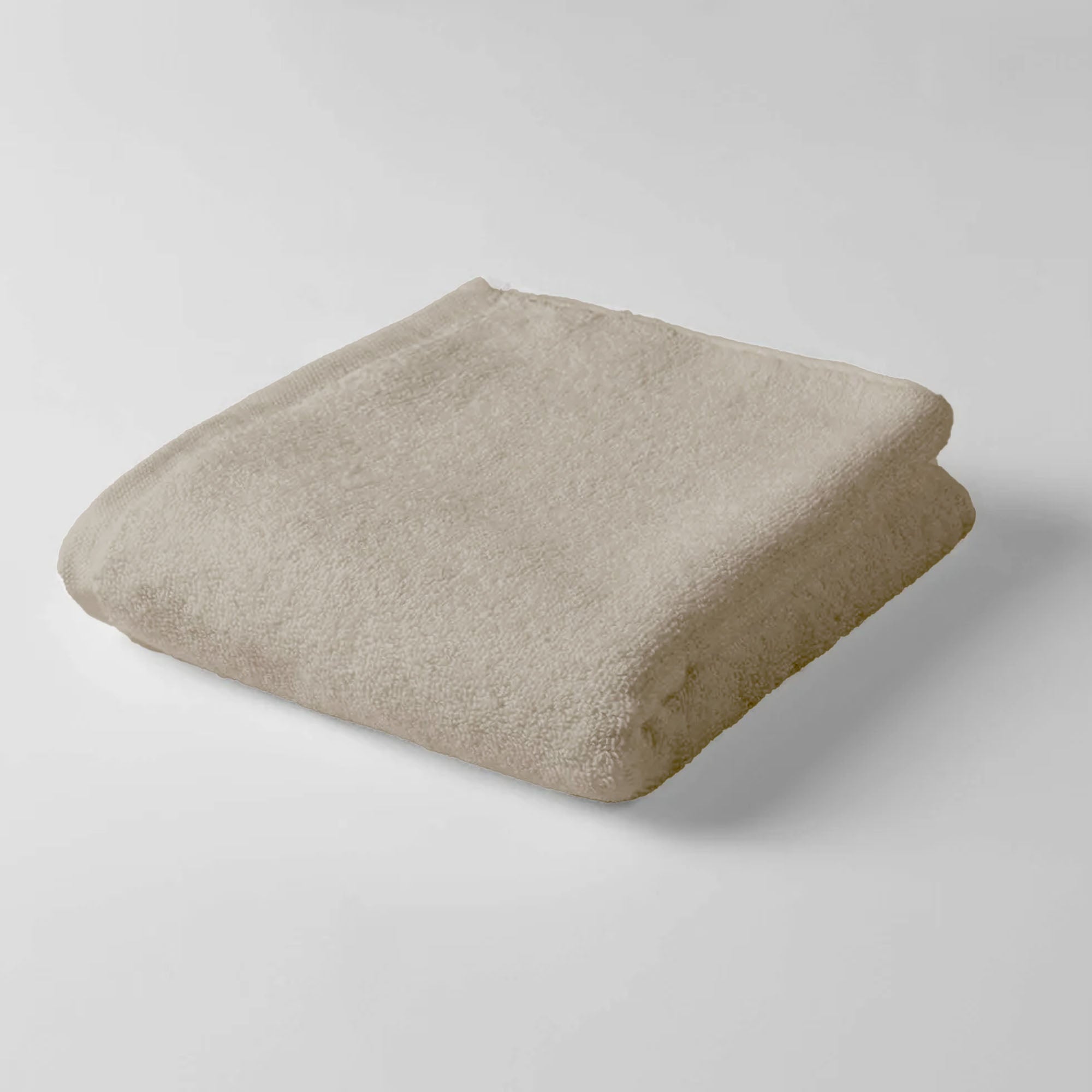 Beige Zero Twist Hand Towel