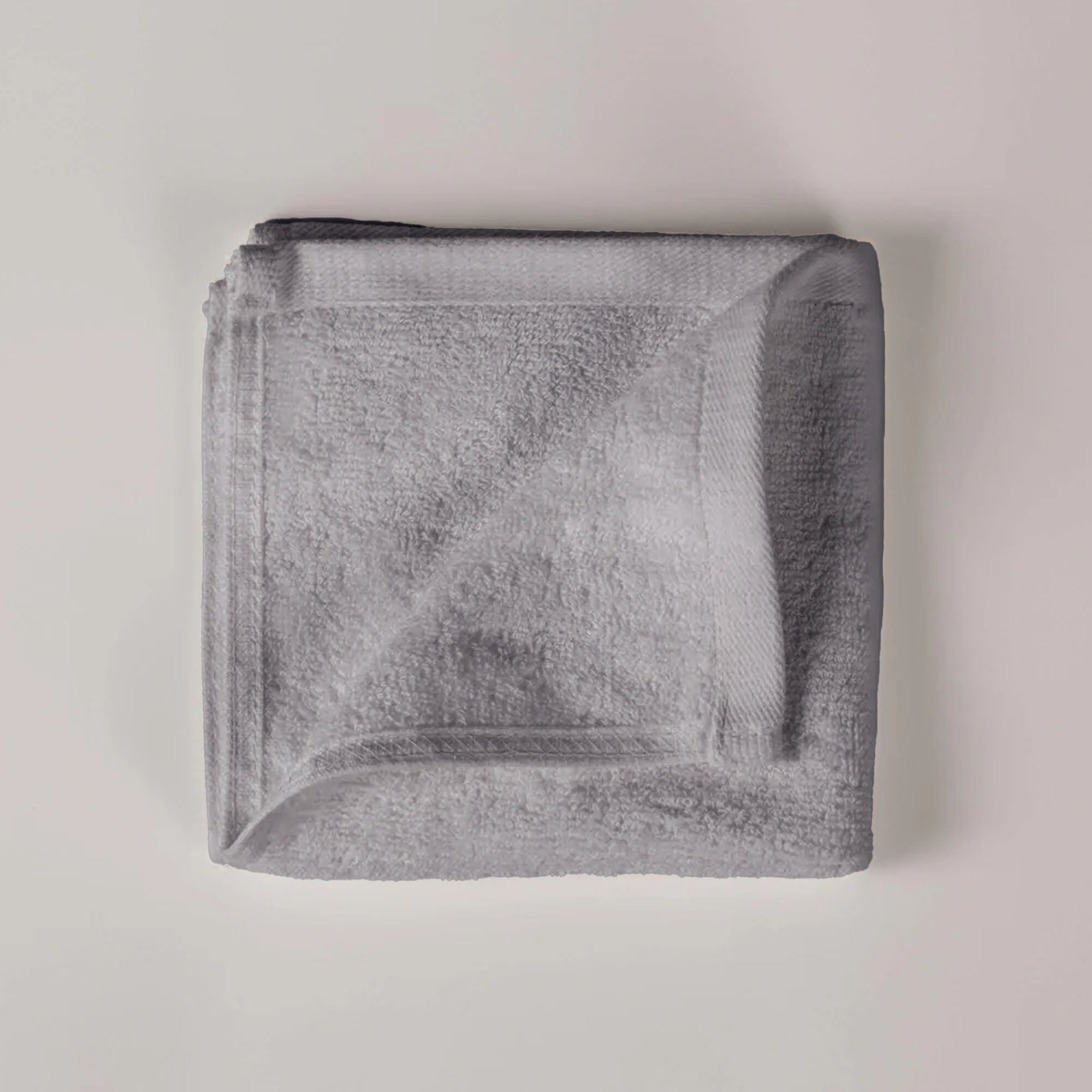 Grey Zero Twist Hand Towel