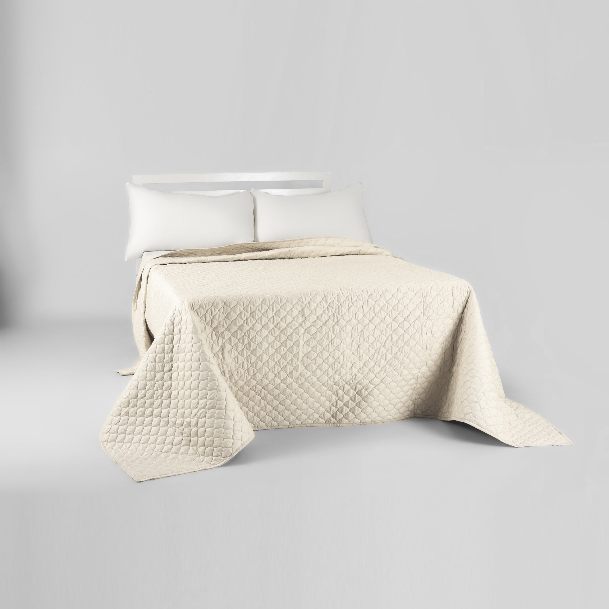 Ivory Bedspread - THE LINEN COMPANY