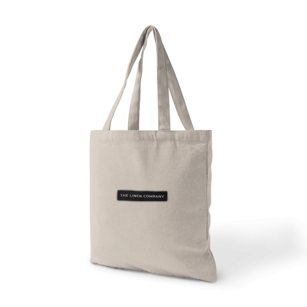 Ivory Fabric Bag - THE LINEN COMPANY